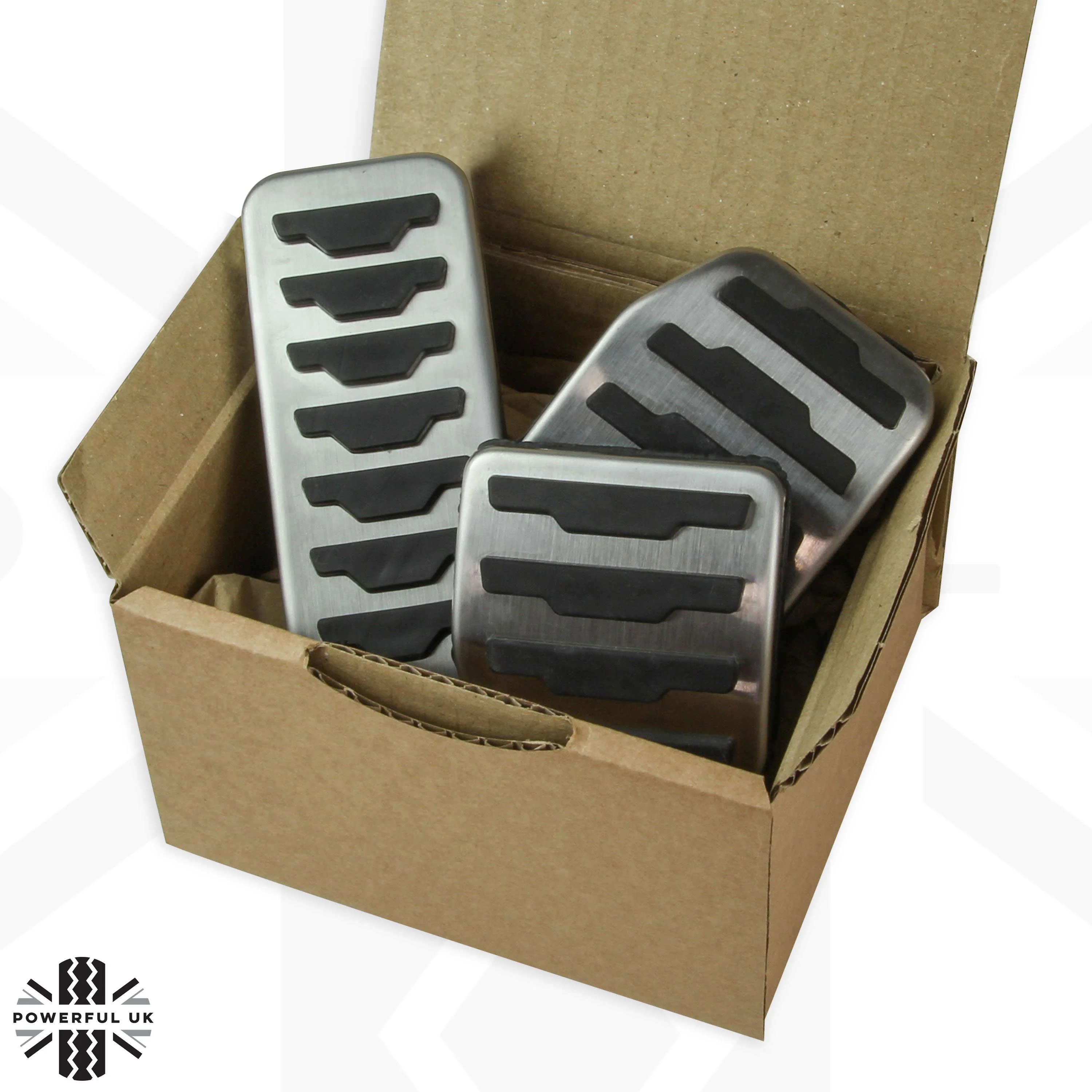 Sport Foot Pedal Covers for Range Rover Evoque - 3pc Manual - Image 5