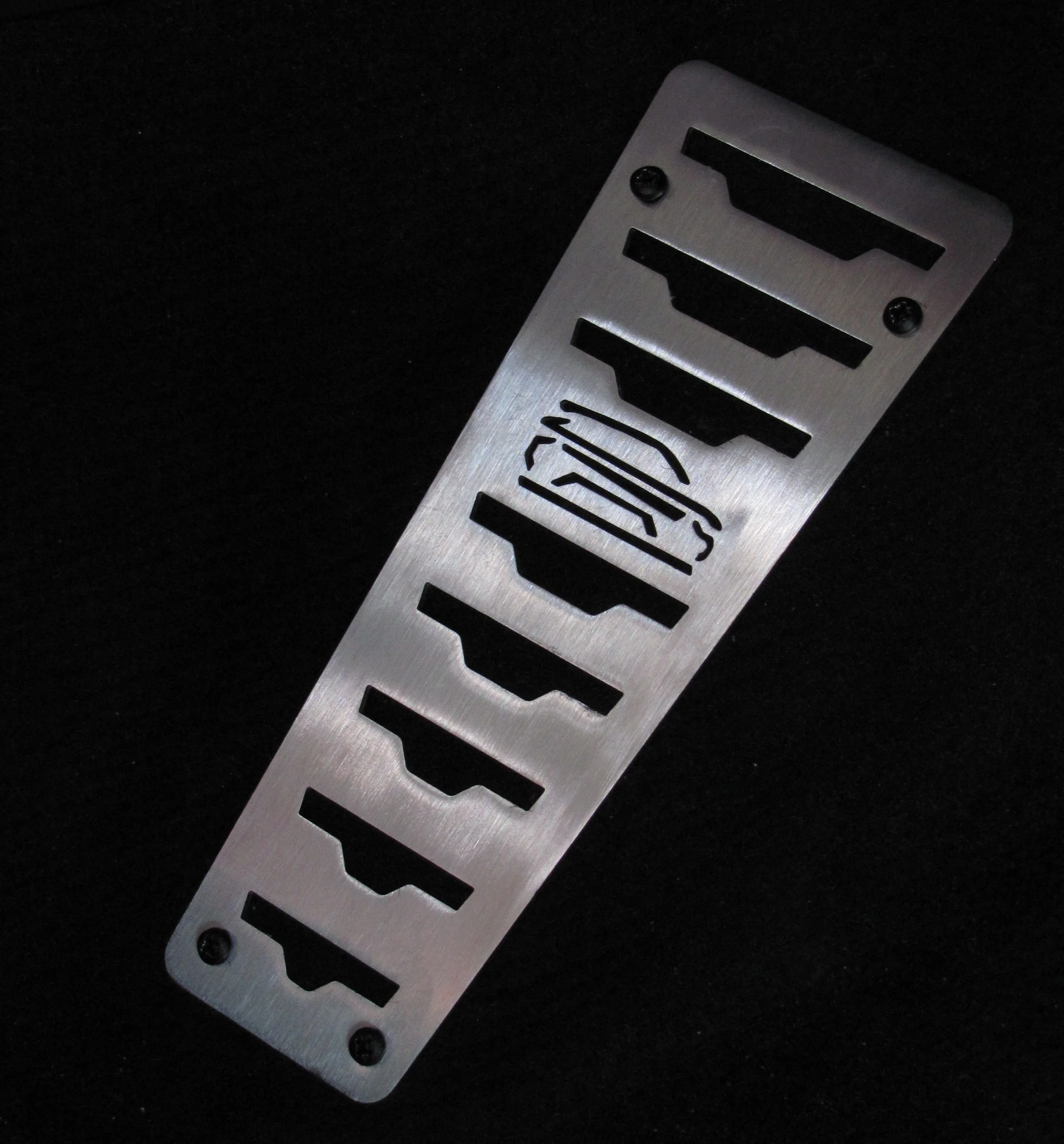 Stainless Brushed Foot Rest for Range Rover Evoque - RHD