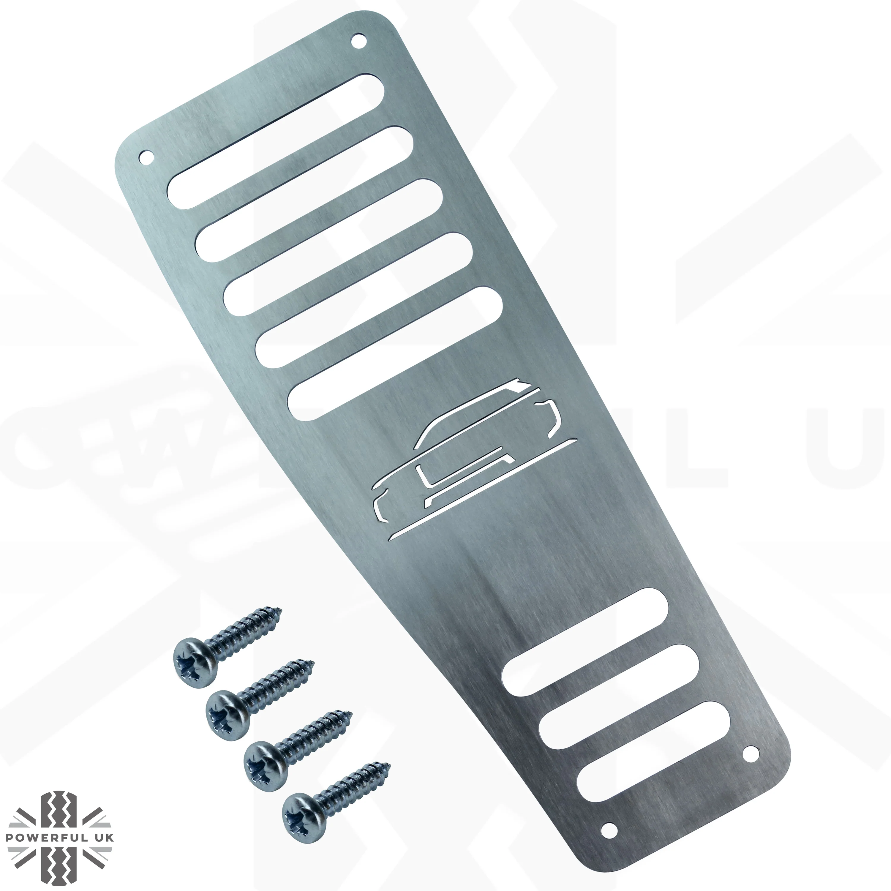 Stainless Steel Footrest Plate for Range Rover L405 RHD