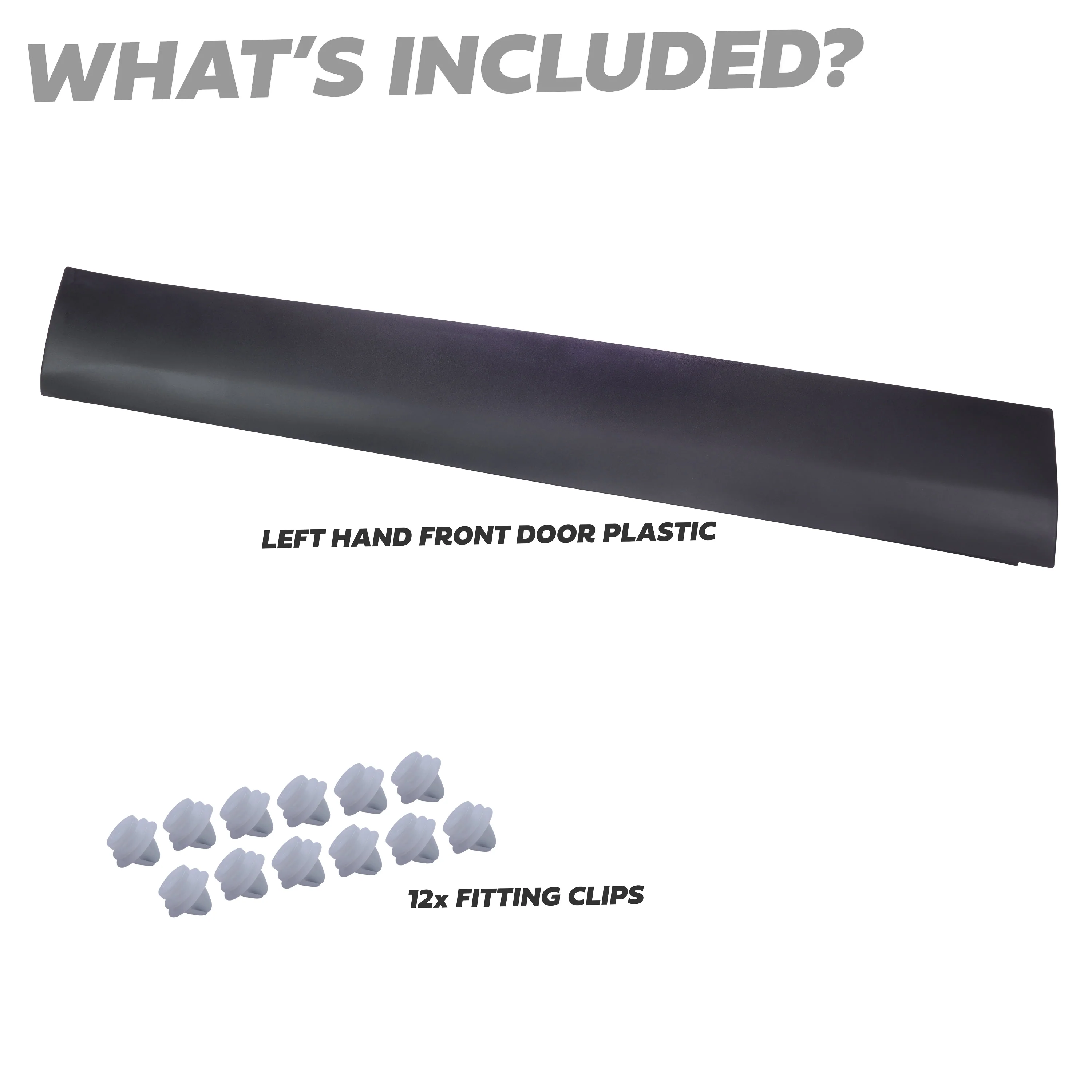 Standard Lower Door Moulding for Land Rover Discovery Sport 2015-19 - Left Front - Image 4