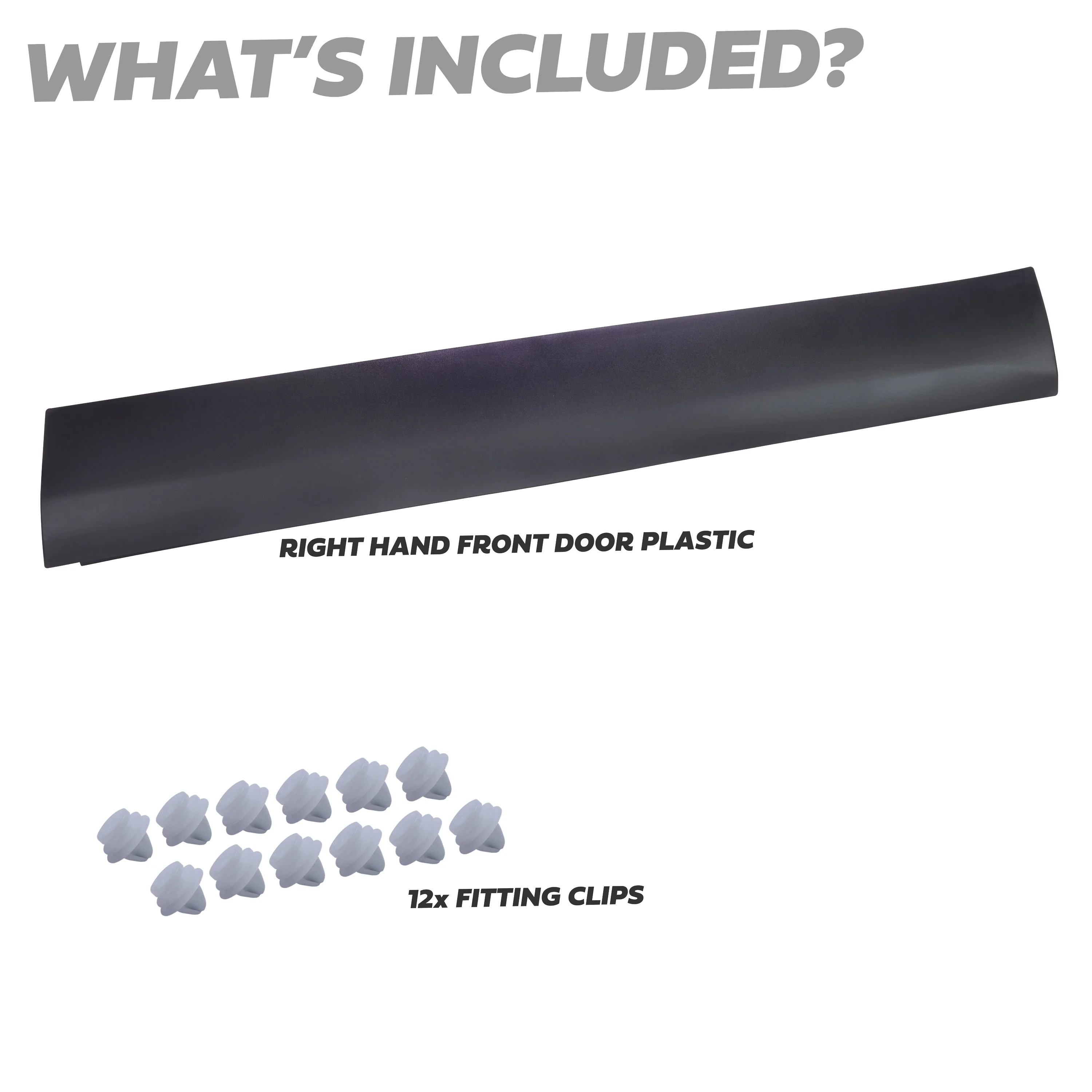 Standard Lower Door Moulding for Land Rover Discovery Sport 2015-19 - Right Front - Image 4