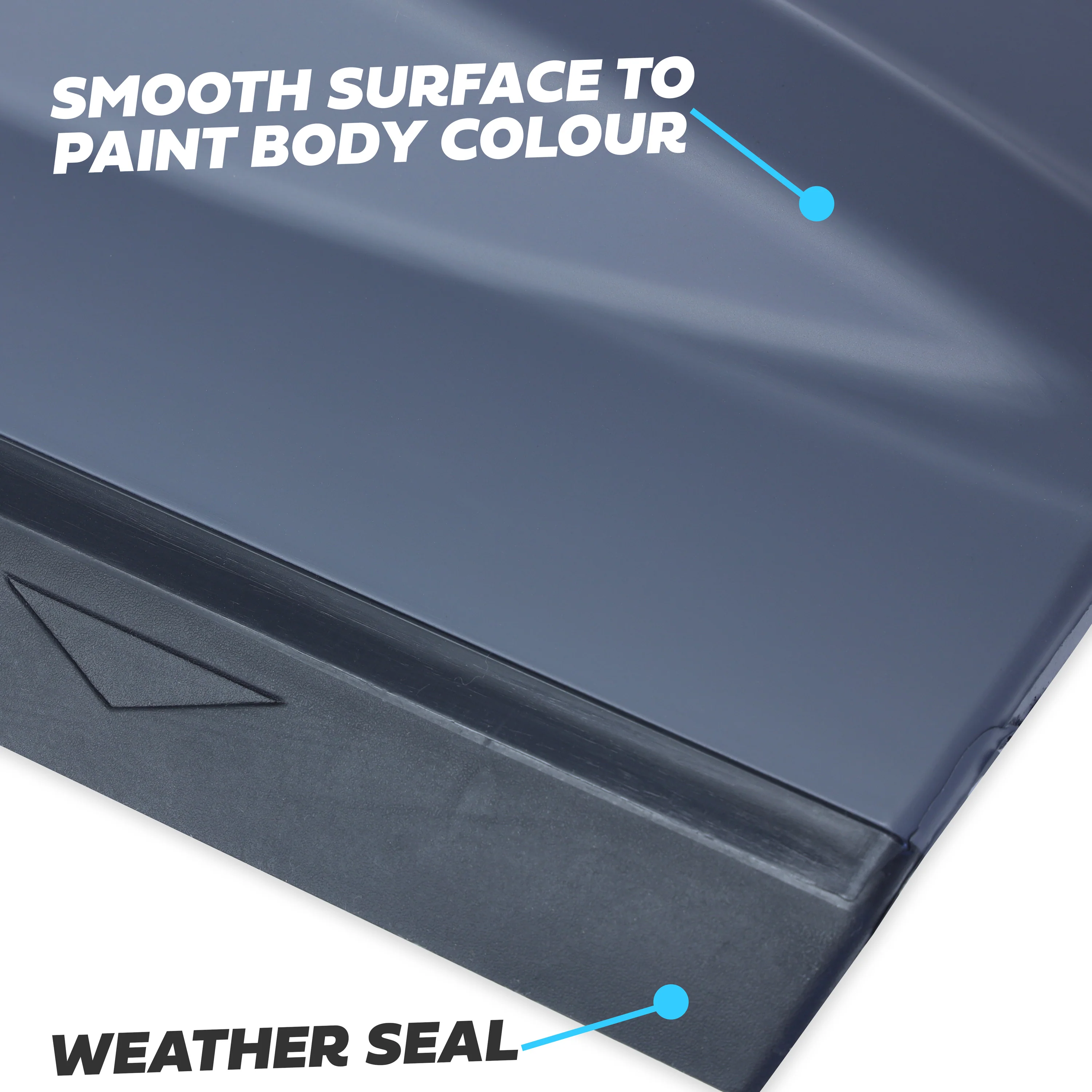 Standard Lower Door Moulding in Primer - Front Right - for Land Rover Freelander 2 - Image 7