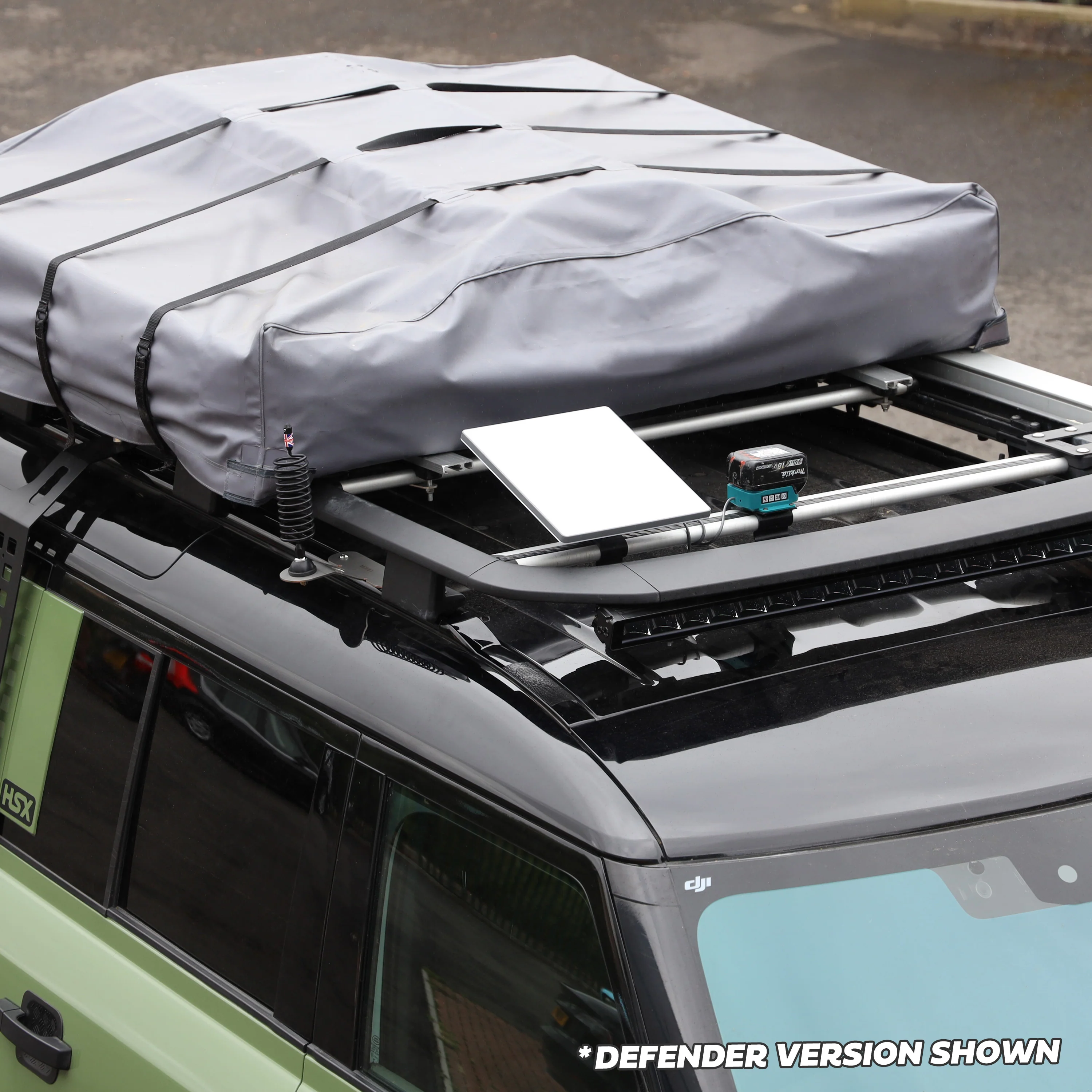 Starlink Mini Mount for Land Rover Discovery 3/4 Cross Bars (for EARLY type Starlink mount) - Image 3