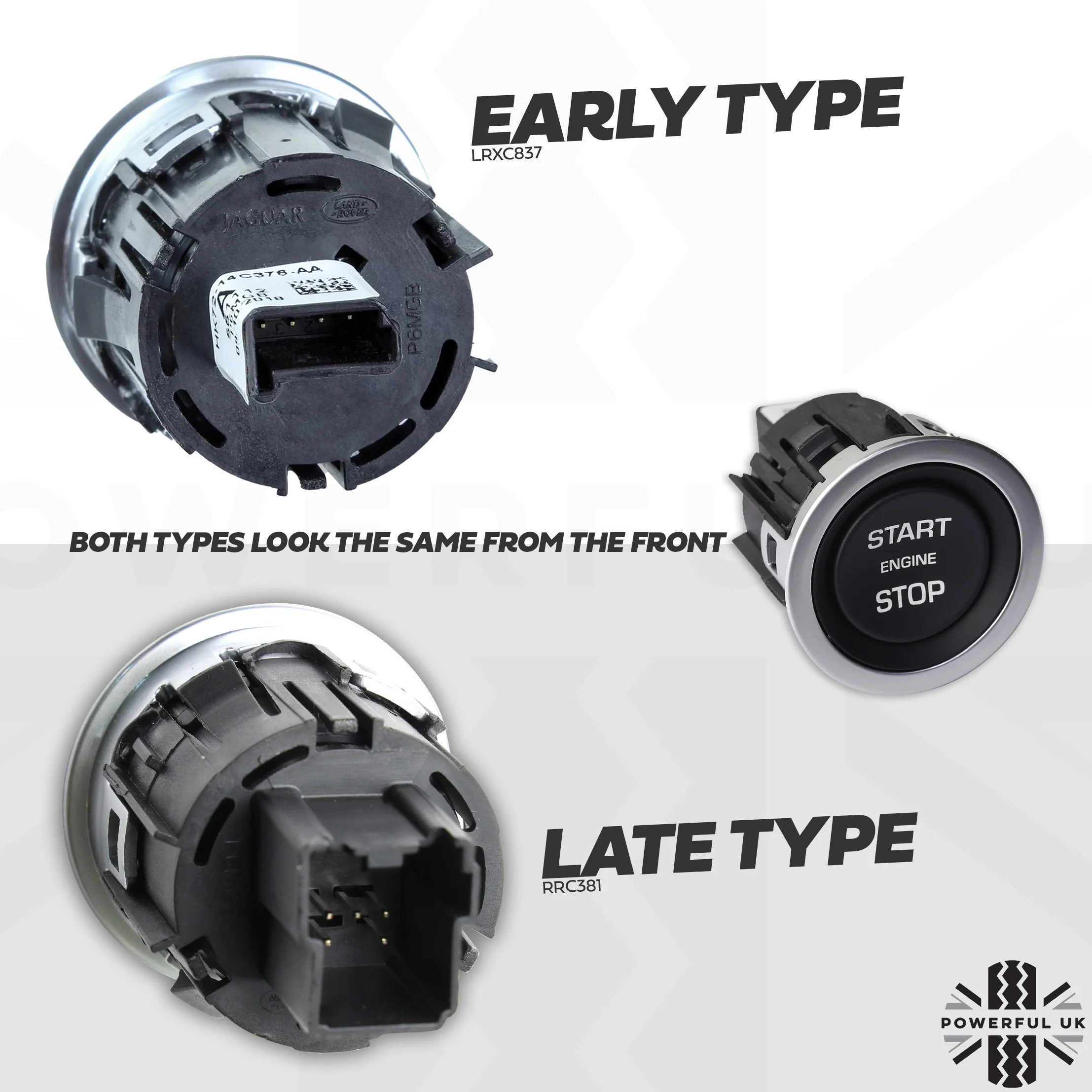 Start/Stop Switch for Range Rover Evoque 2 2019+ - Image 8