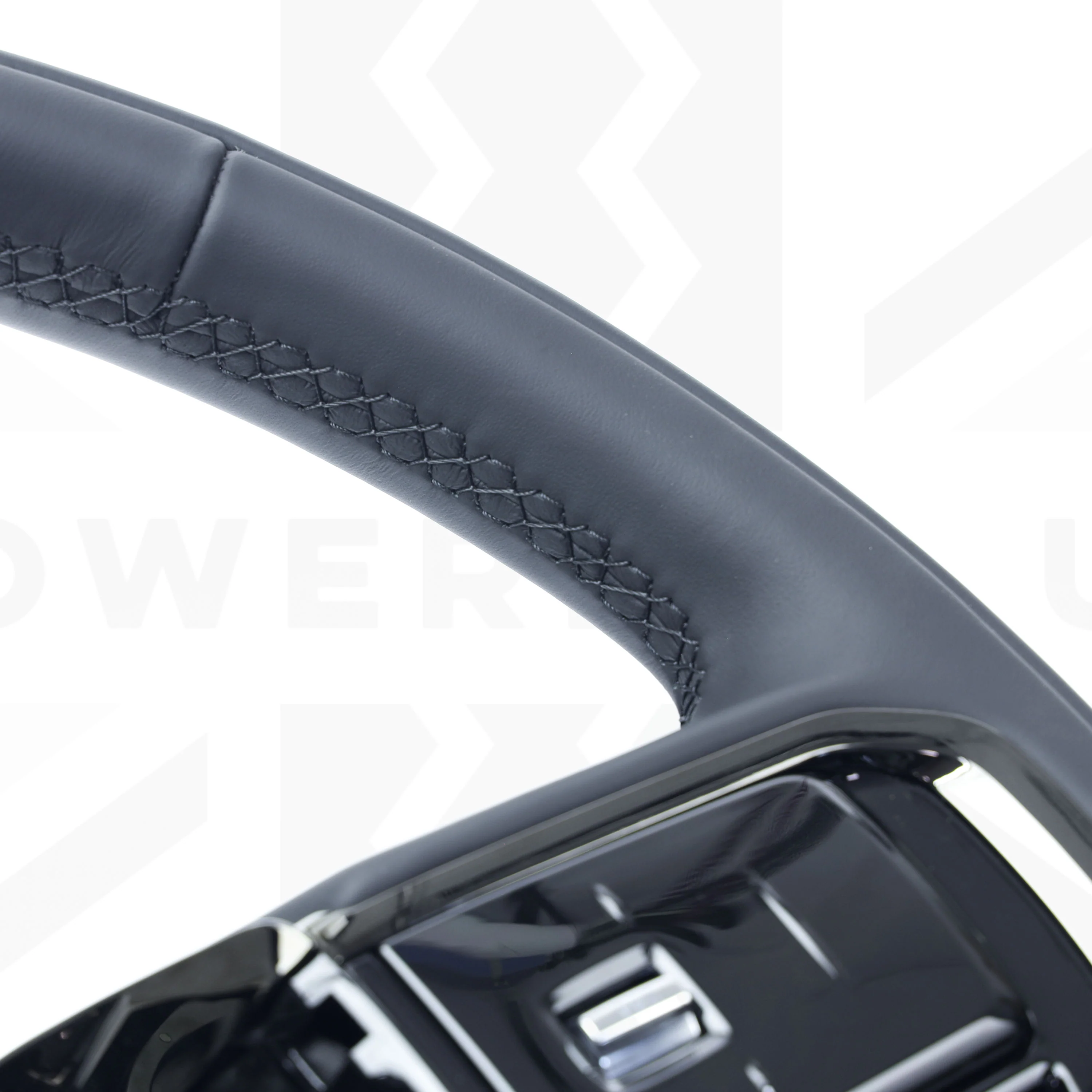 Steering Wheel - Heated - Ebony Leather + Moonlight Bezel for Range Rover Sport L461 - Image 6