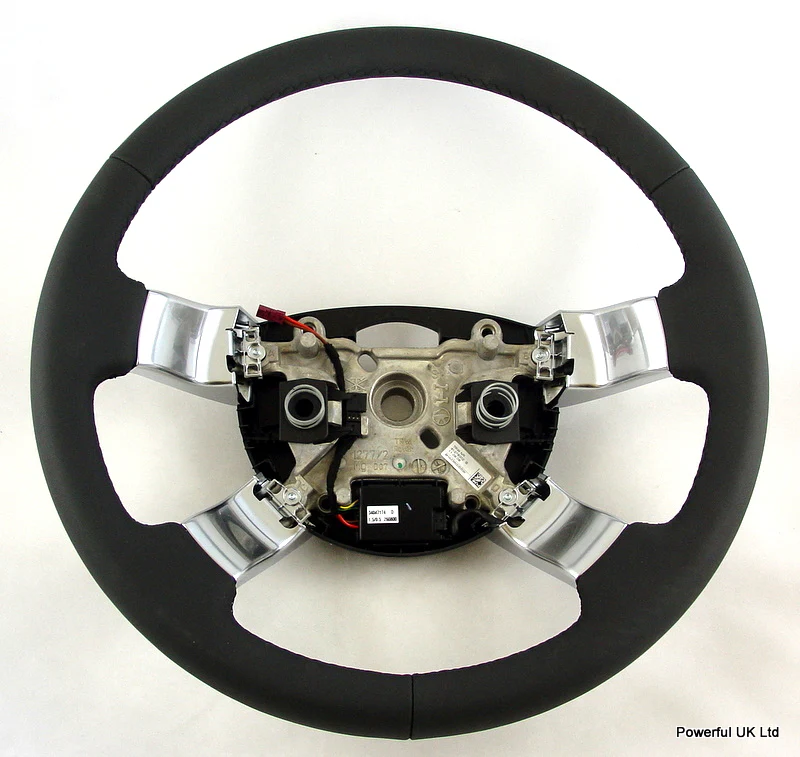 Steering Wheel Spoke Cover Kit ( 8 pcs ) for Range Rover L322 Genuine - Chrome - Image 5