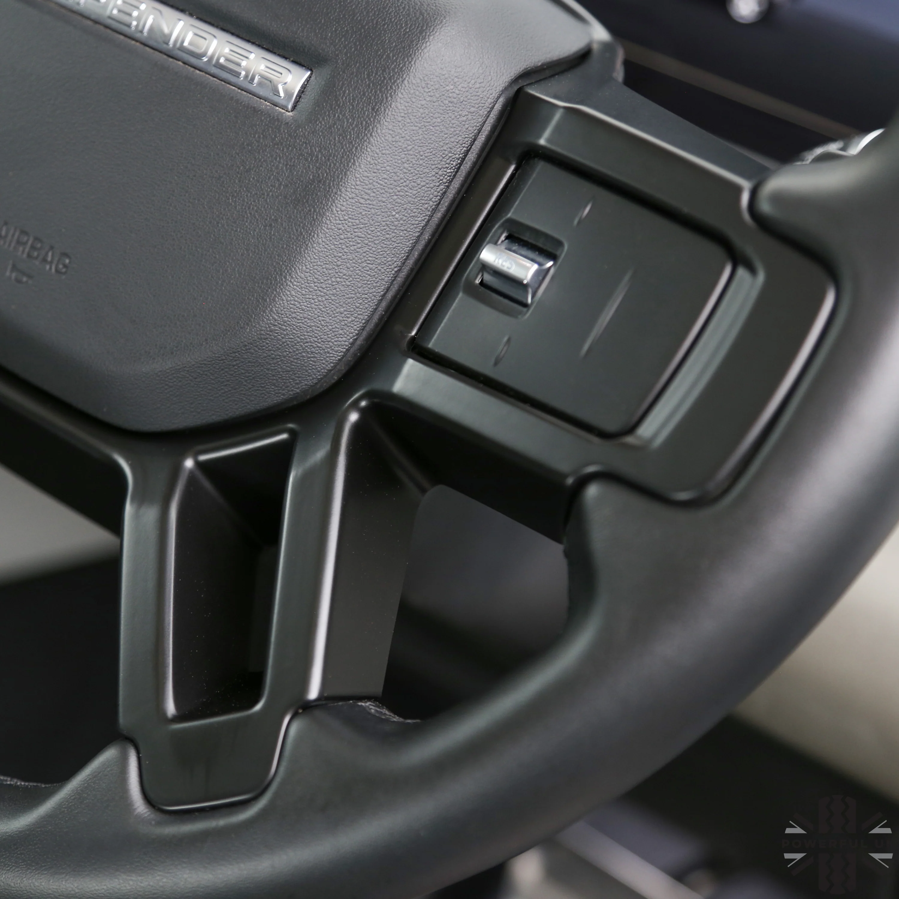 Steering Wheel Spoke Cover - Matt Black - for Land Rover Defender L663 - Image 7