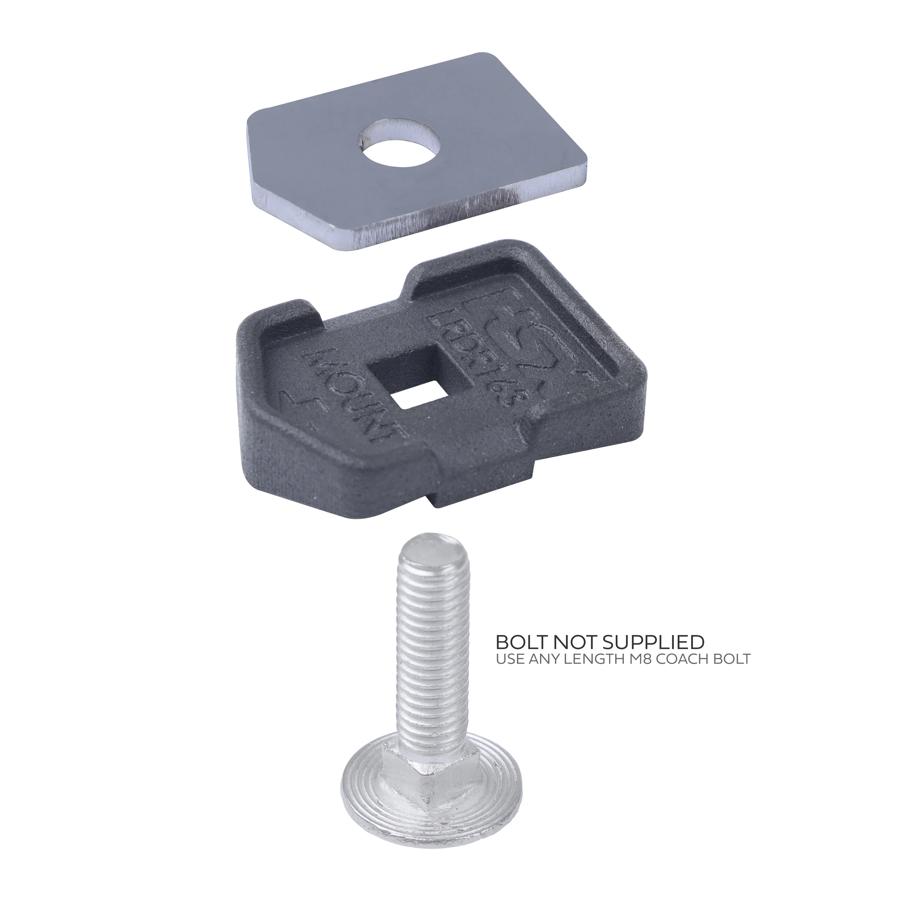 2x T-Slot Mounts for Expedition Roof Rack/Cross Bars for Land Rover Defender L663 - Image 2