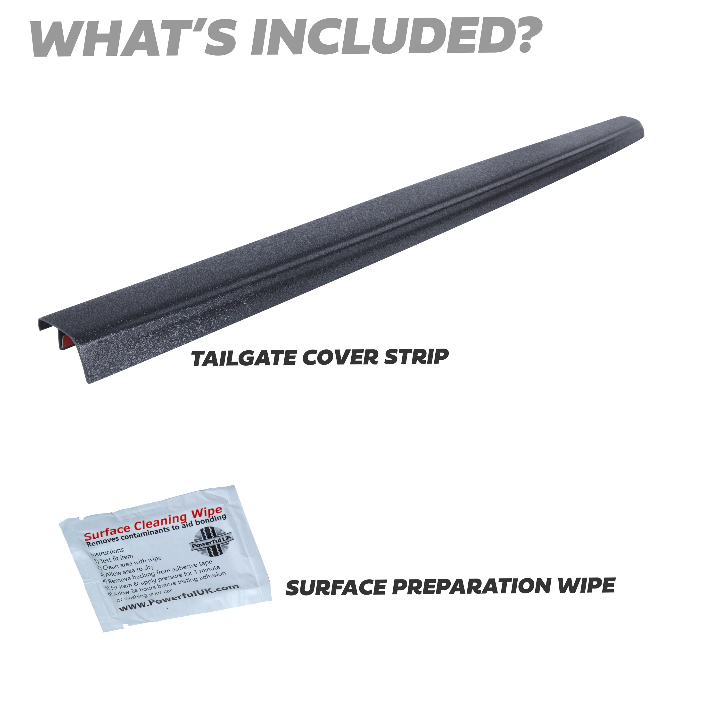 Tailgate Cover Strip for Ford Ranger 2012-22 - Image 5