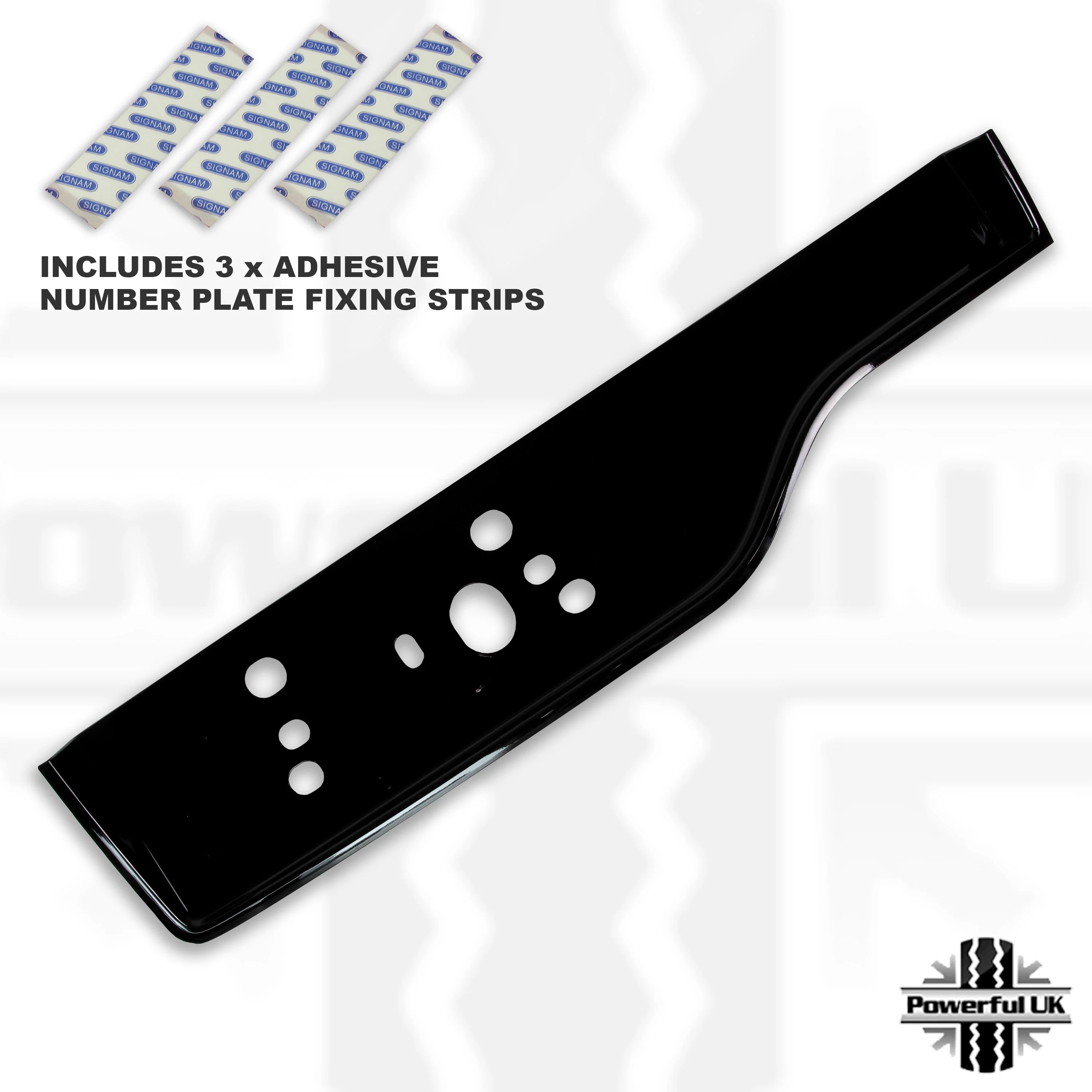 Tailgate Number Plate Moulding in Black for Land Rover Discovery 5 Dynamic - Image 6