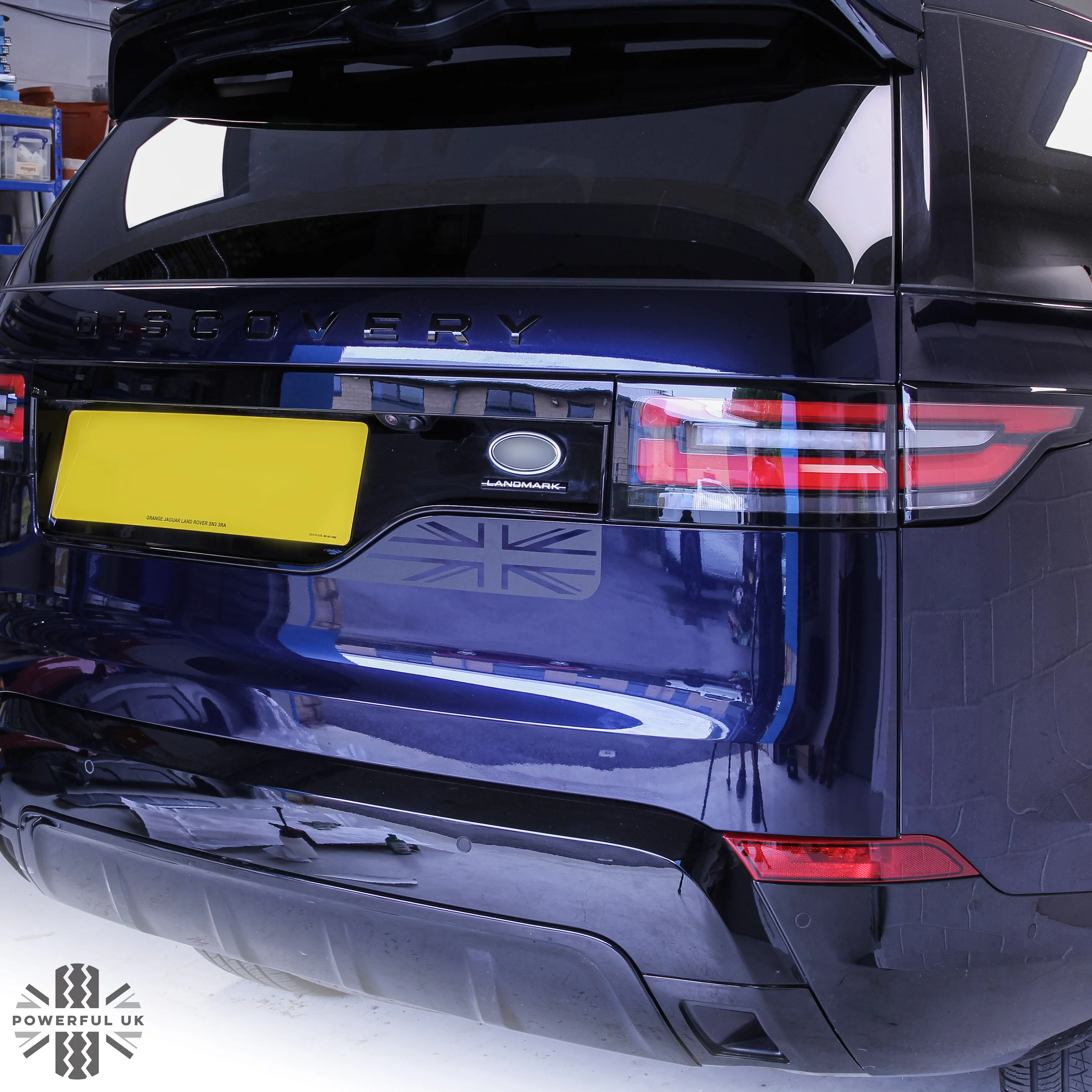 Tailgate Number Plate Moulding in Black for Land Rover Discovery 5 Dynamic - Image 8