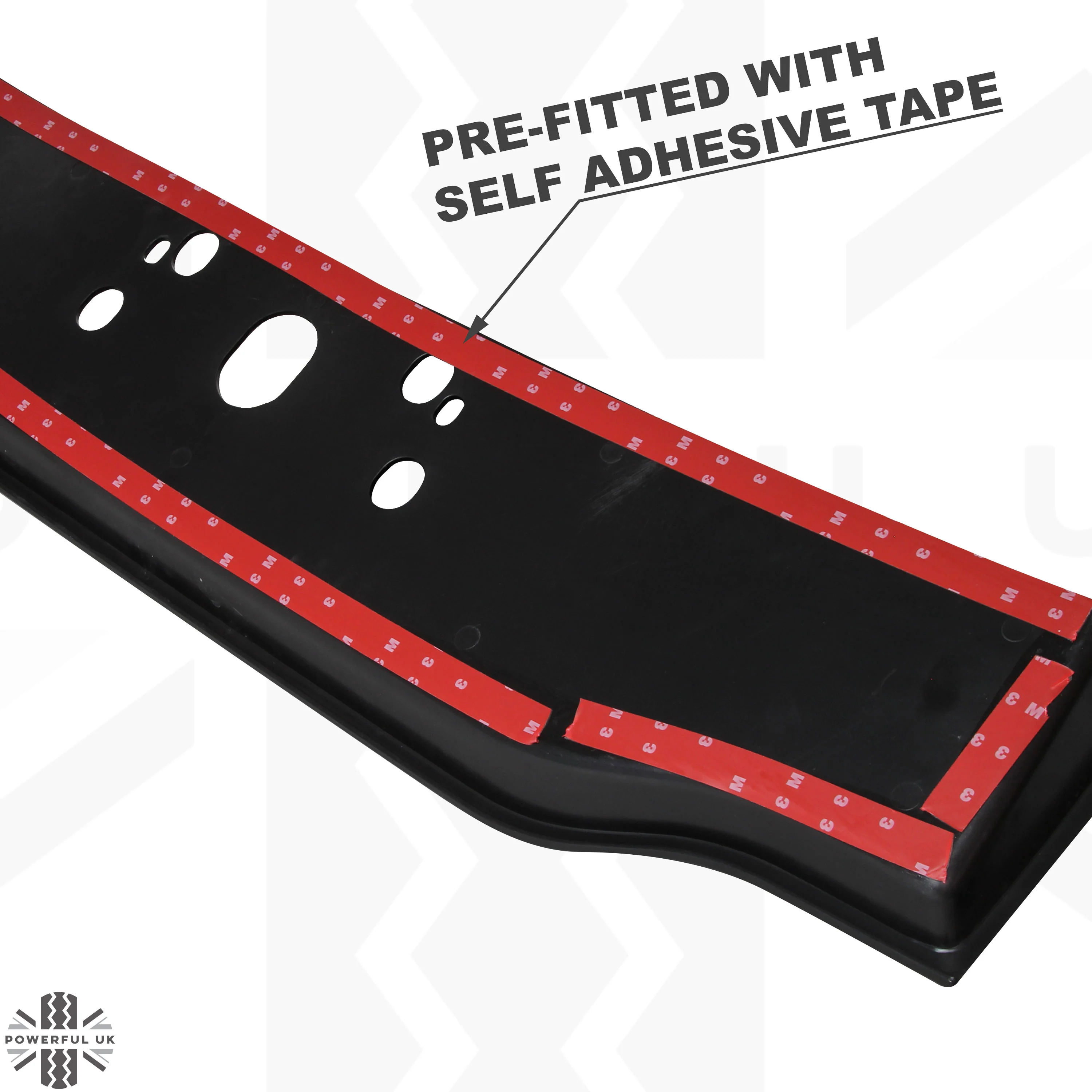 Tailgate Number Plate Surround Panel in Gloss Black for Land Rover Discovery Sport - Aftermarket - Image 4