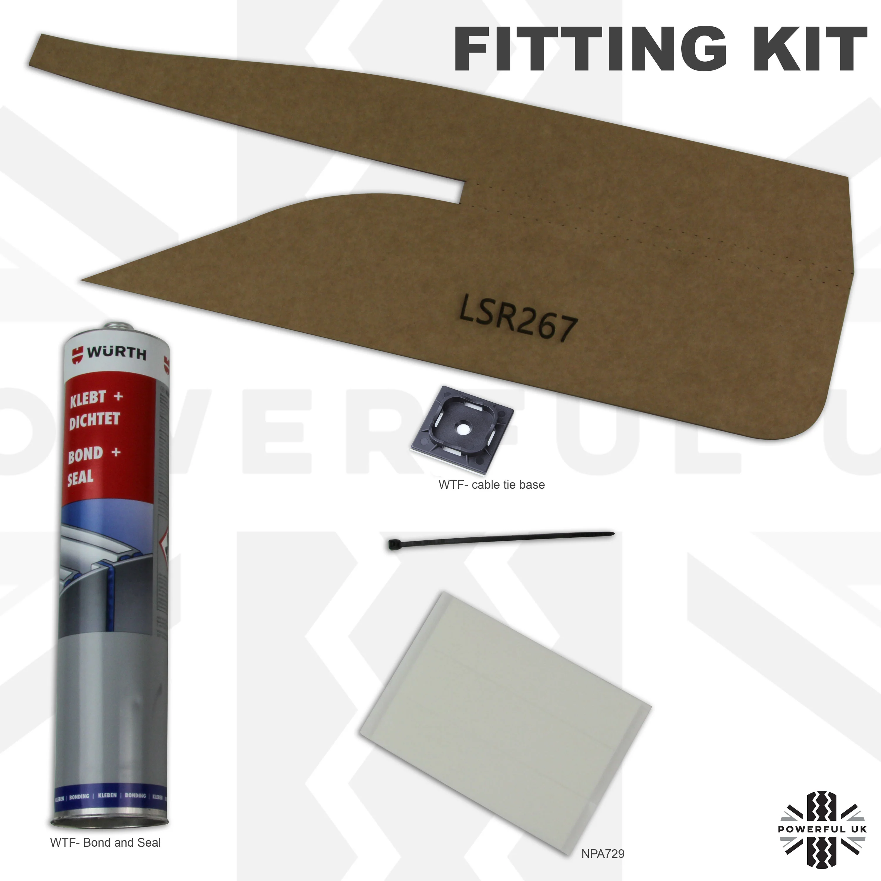 Tailgate Re-Centering Conversion Panel for Land Rover Discovery 5 - Image 5