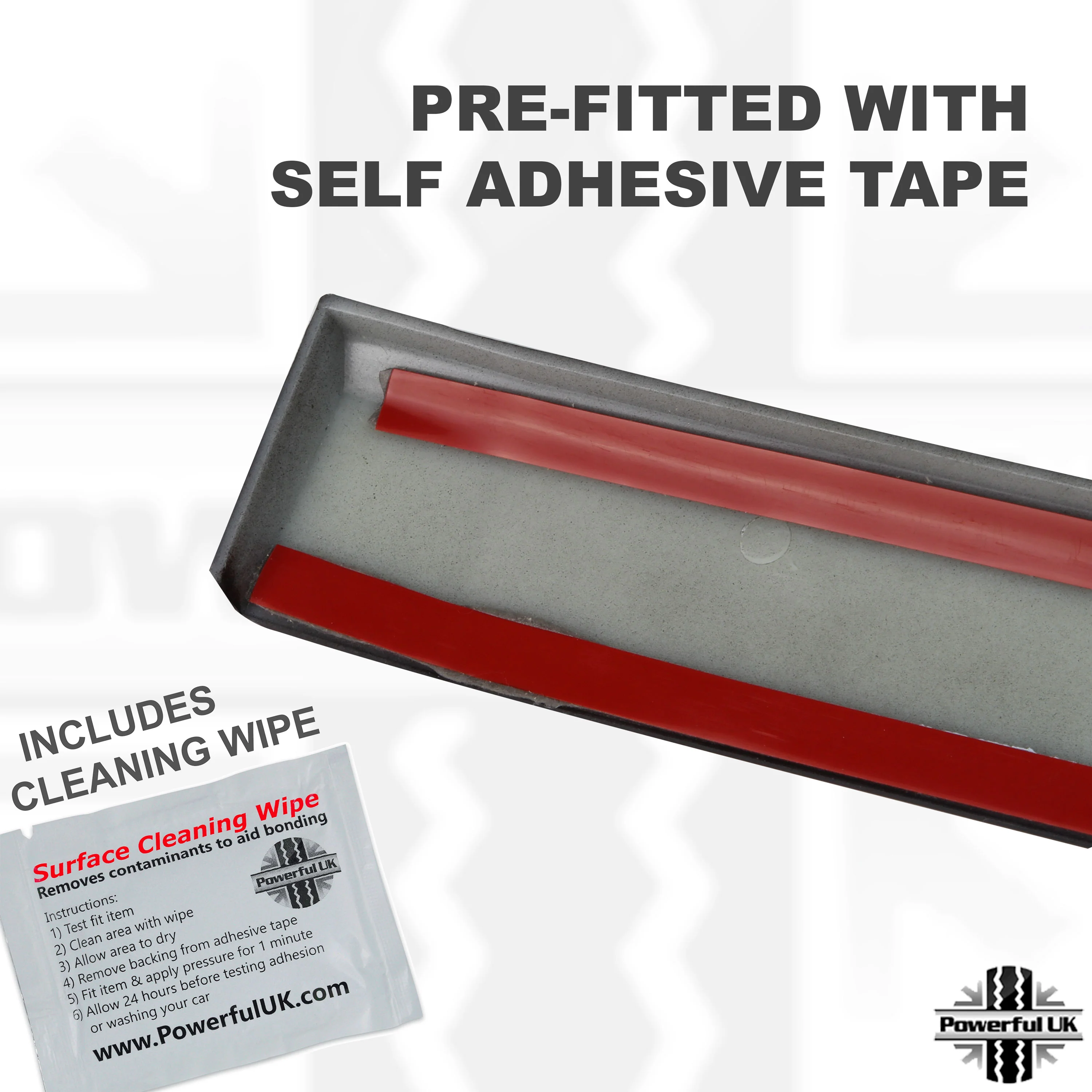 Tailgate Trim Cover - Gloss Black for Range Rover Evoque - Image 6