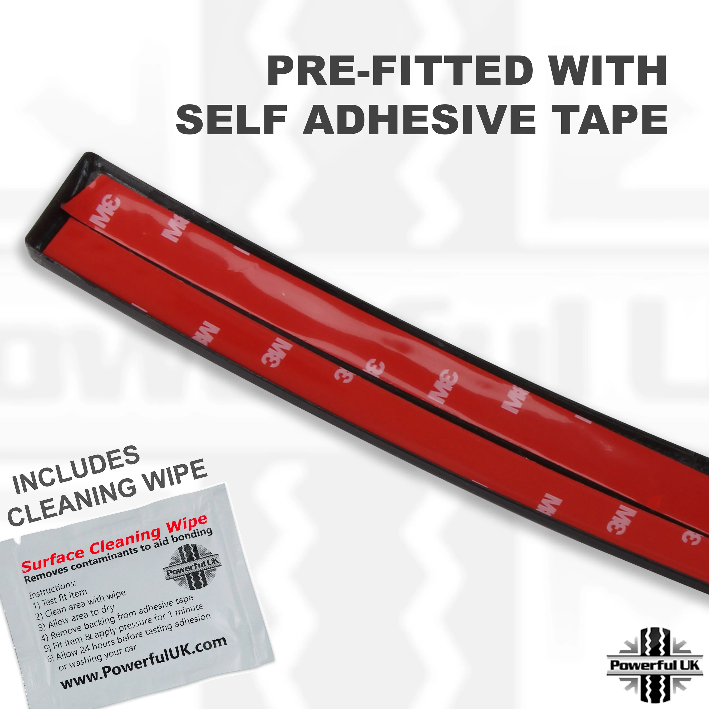 Tailgate Trim Cover - Gloss Black for Range Rover Sport L494 - Image 5