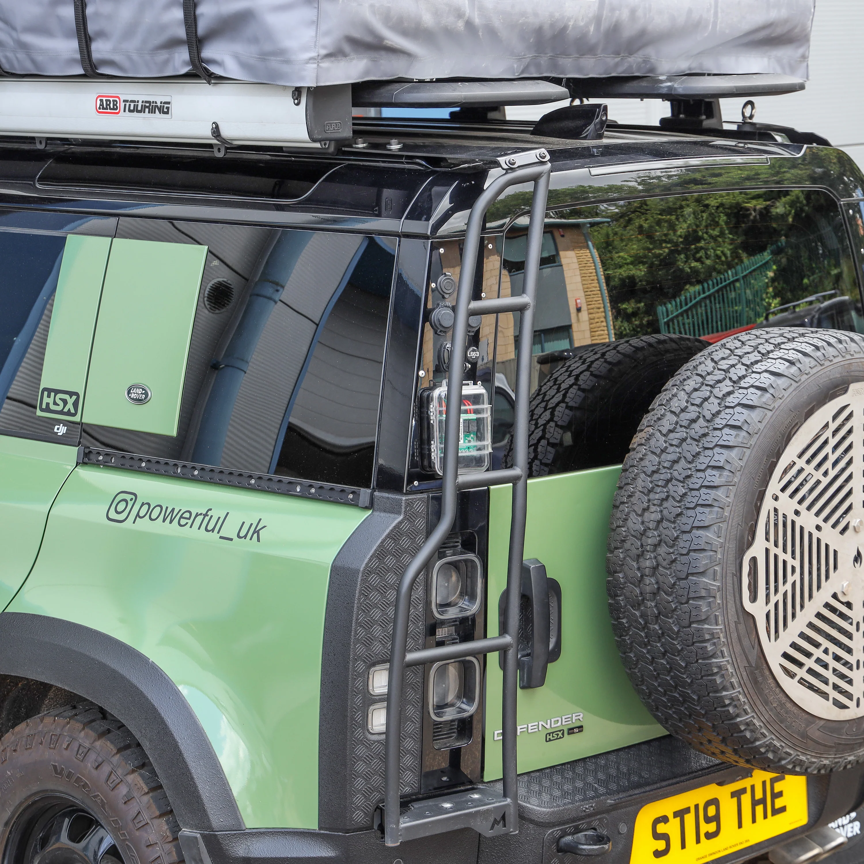 Terrafirma Rear Ladder + Powerful UK Top Plate for Land Rover Defender L663 - Image 8