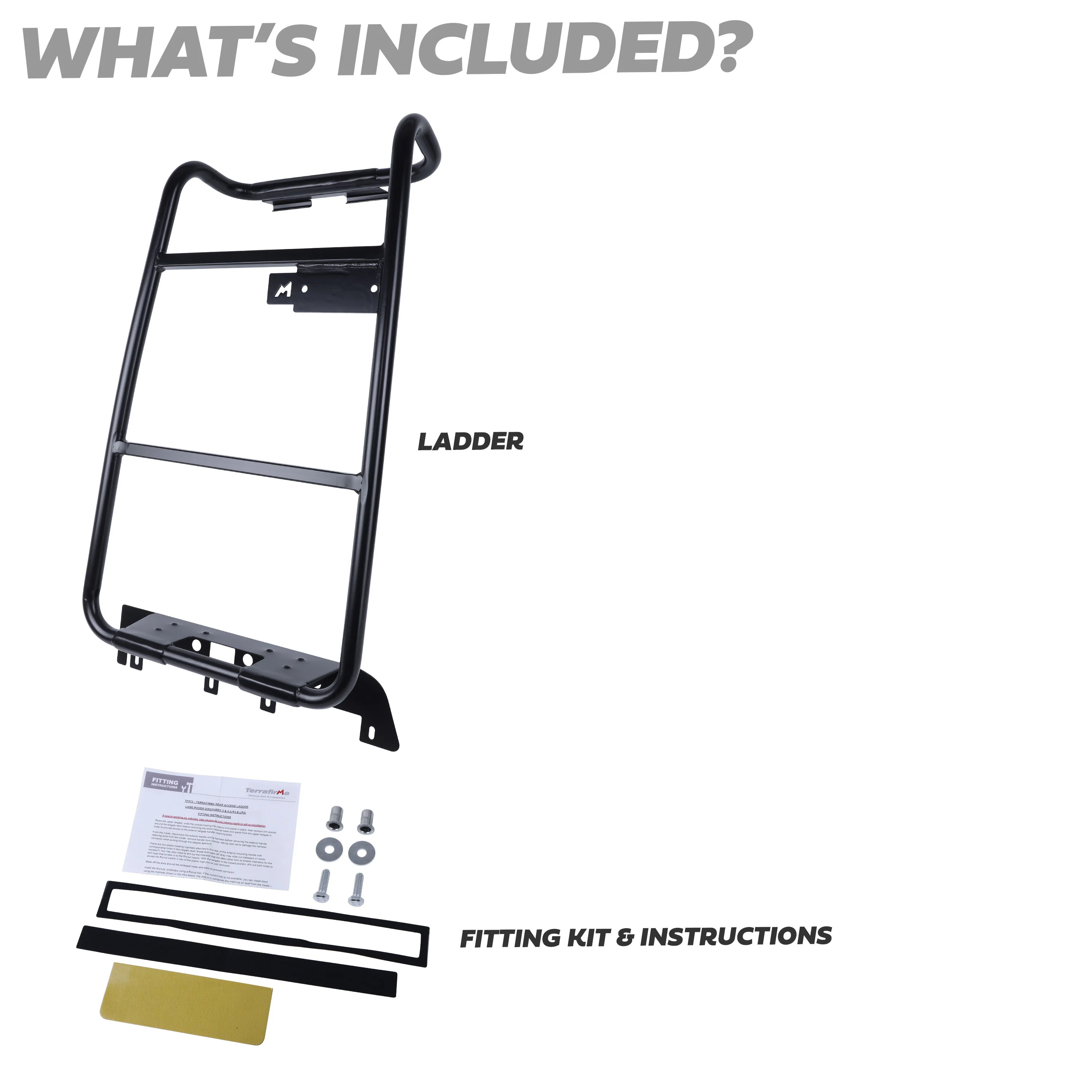 Terrafirma Rear Tailgate Ladder for Land Rover Discovery 3/4 - Image 5
