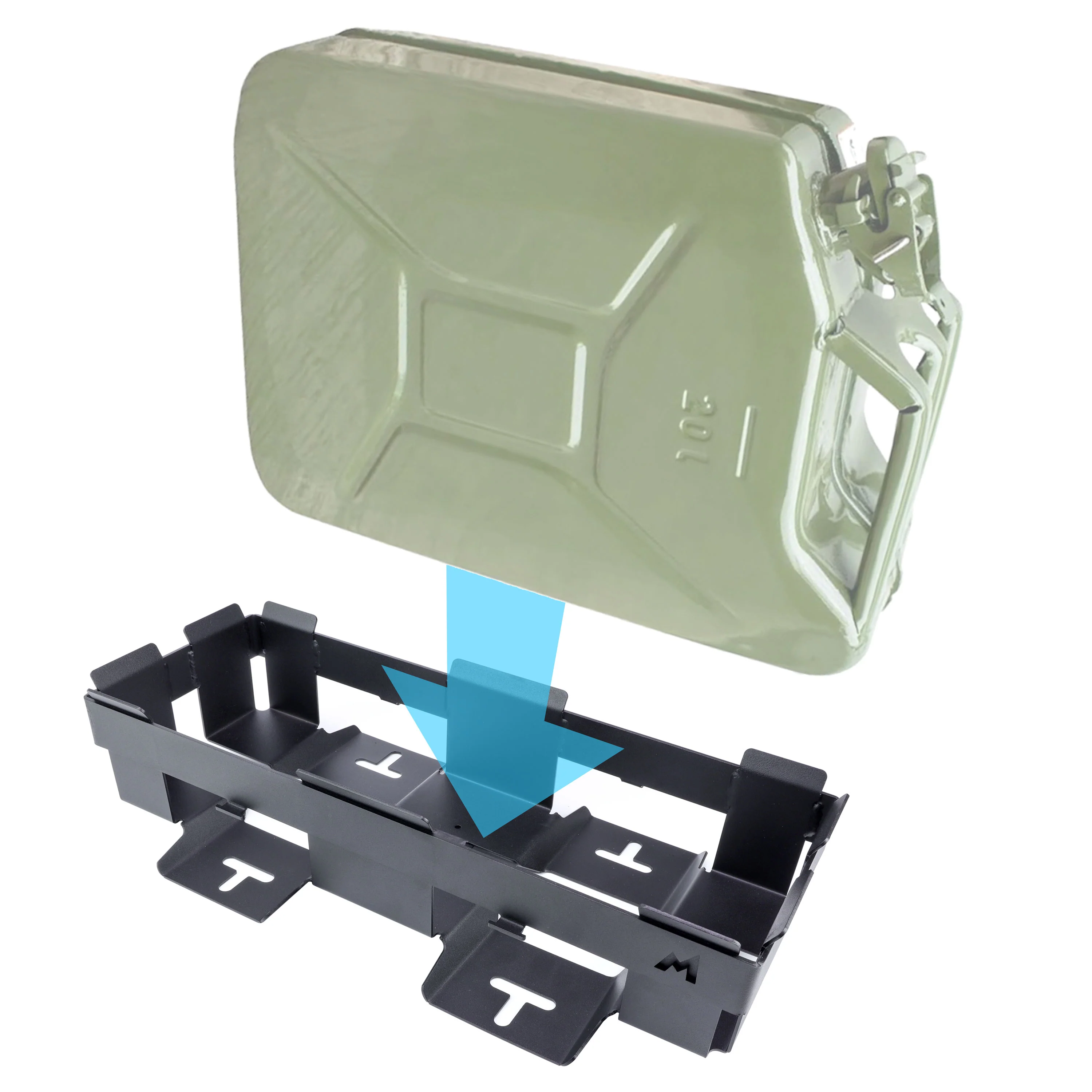 Terrafirma Single Jerry Can Holder - Image 2