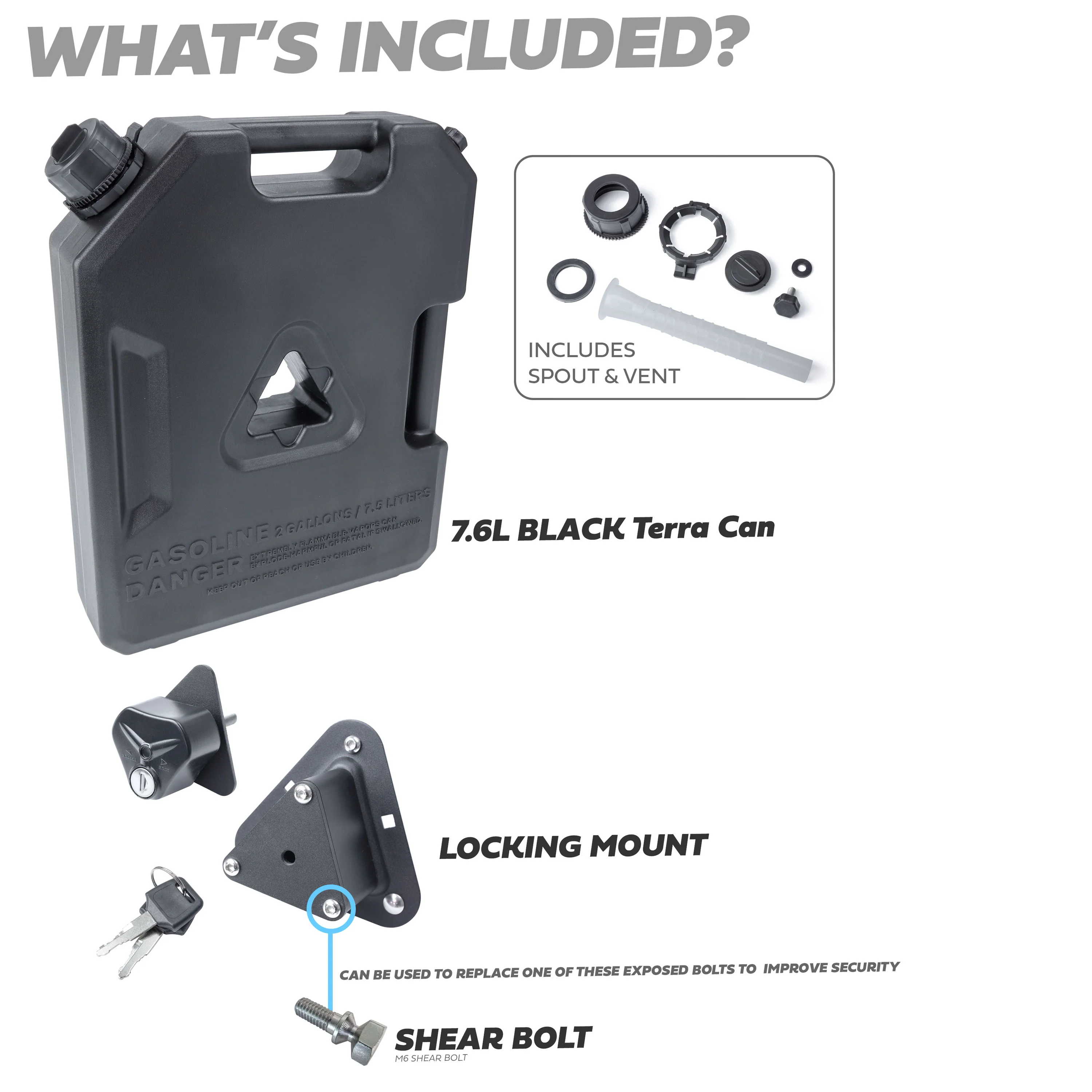 Terrafirma Terra Can - Black - 7.5L - Image 4
