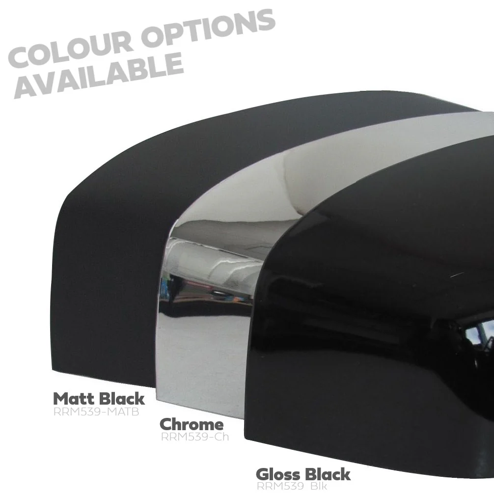 Top Half Mirror Covers for Range Rover L322 (05-09 Mirrors) - Chrome - Image 6
