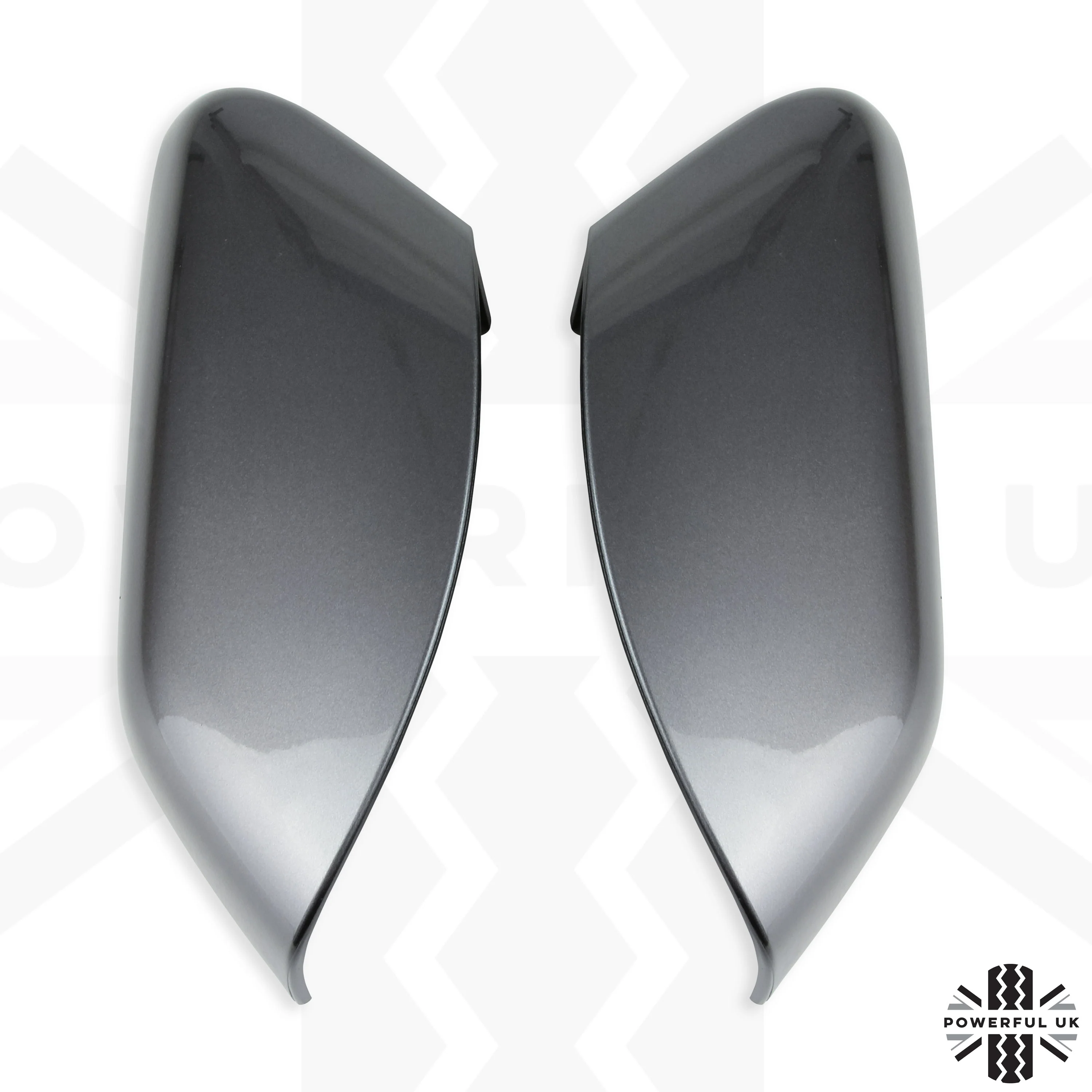 Top Half Mirror Covers for Range Rover L322 (05-09 Mirrors) - Stornoway Grey - Image 8
