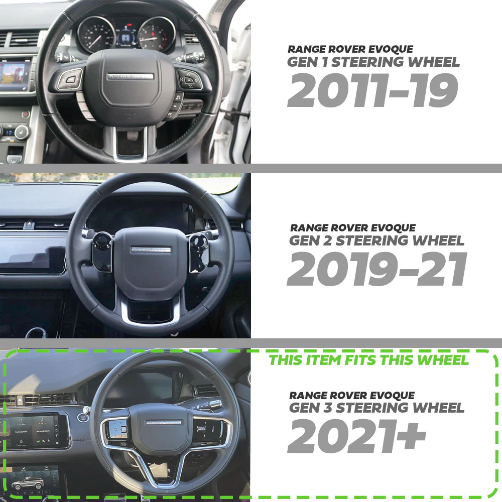 Touch Switch Pack (Late Type) for Range Rover Evoque 2 2021+ - HEATED - Right - Image 8