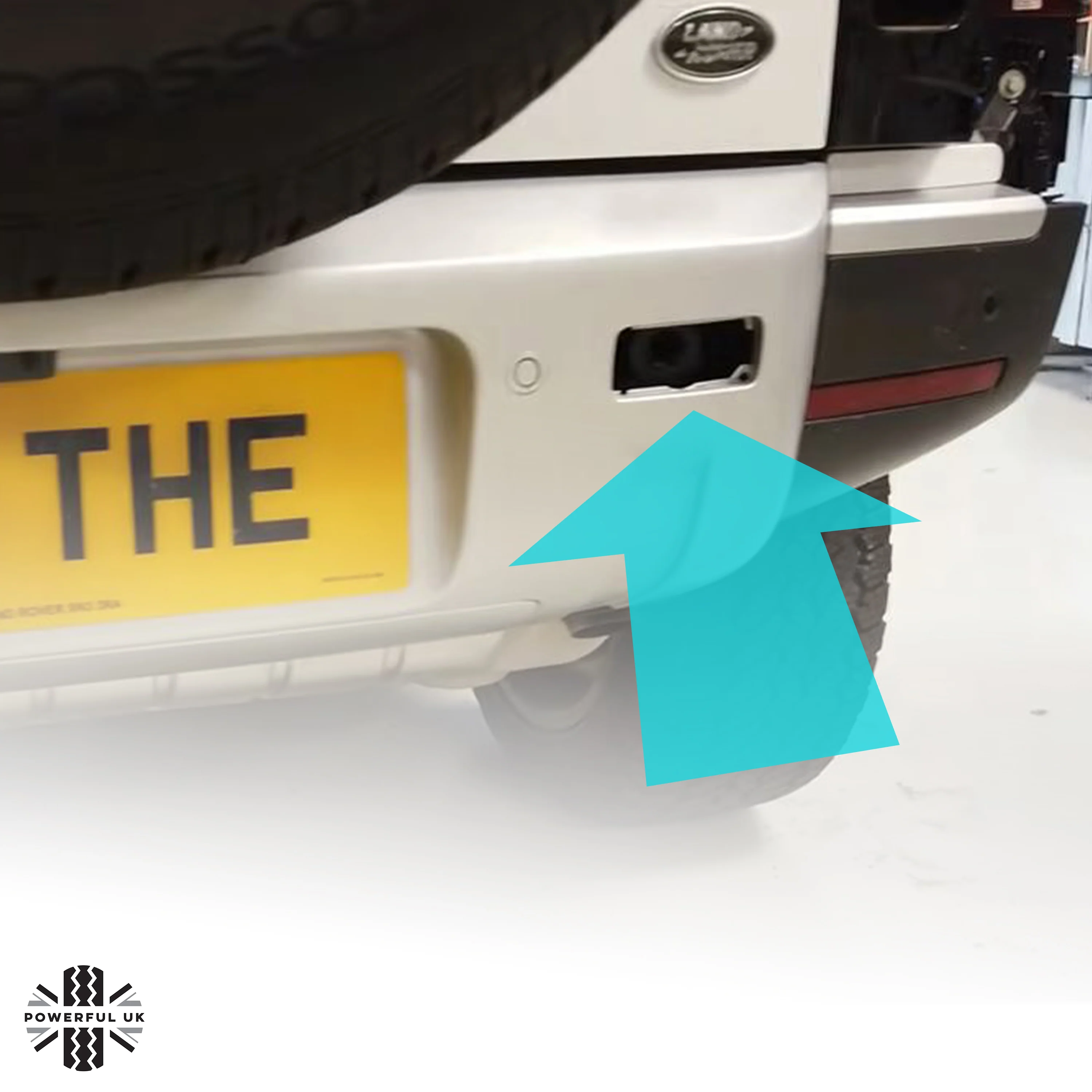 Tow Eye Blanking Plate for Land Rover Defender L663 - Left - Image 3