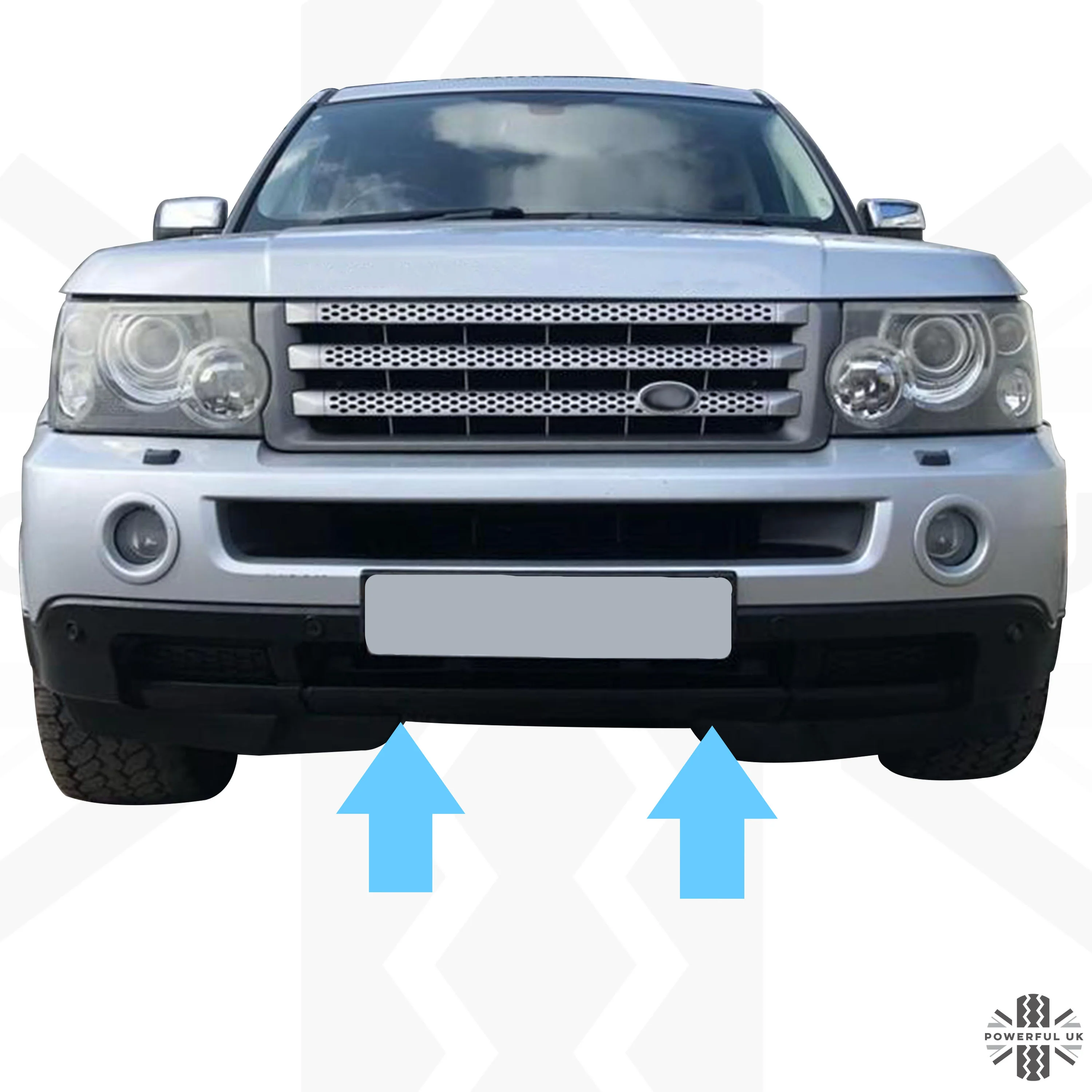 Tow Eye Cover Fitting Clips + Docking Inserts for Range Rover Sport L320 - Image 4