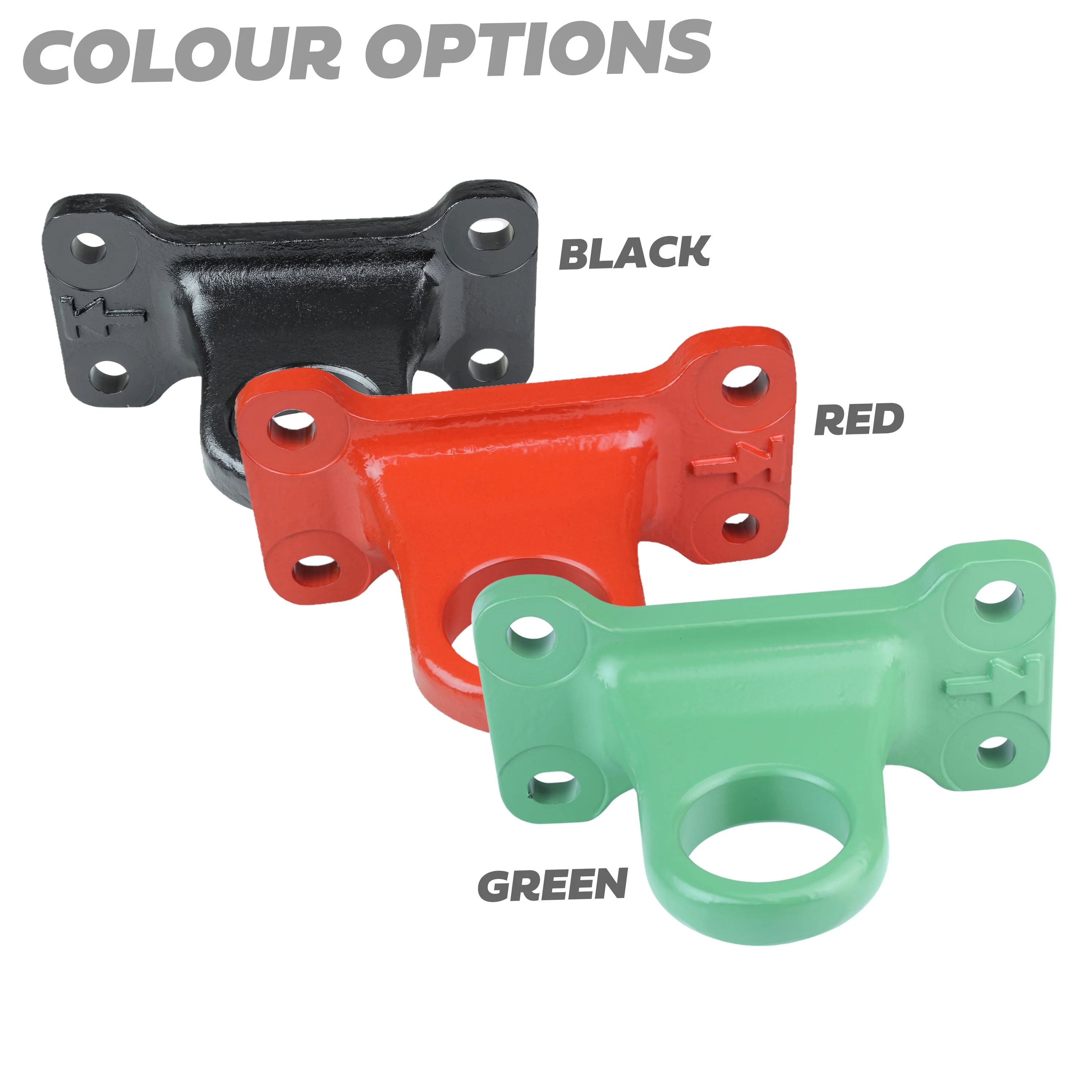 Tow Loop Upgrade Kit D - Black Loops + Chequer Surrounds (Slim Type) for Land Rover Defender L663 - Image 12