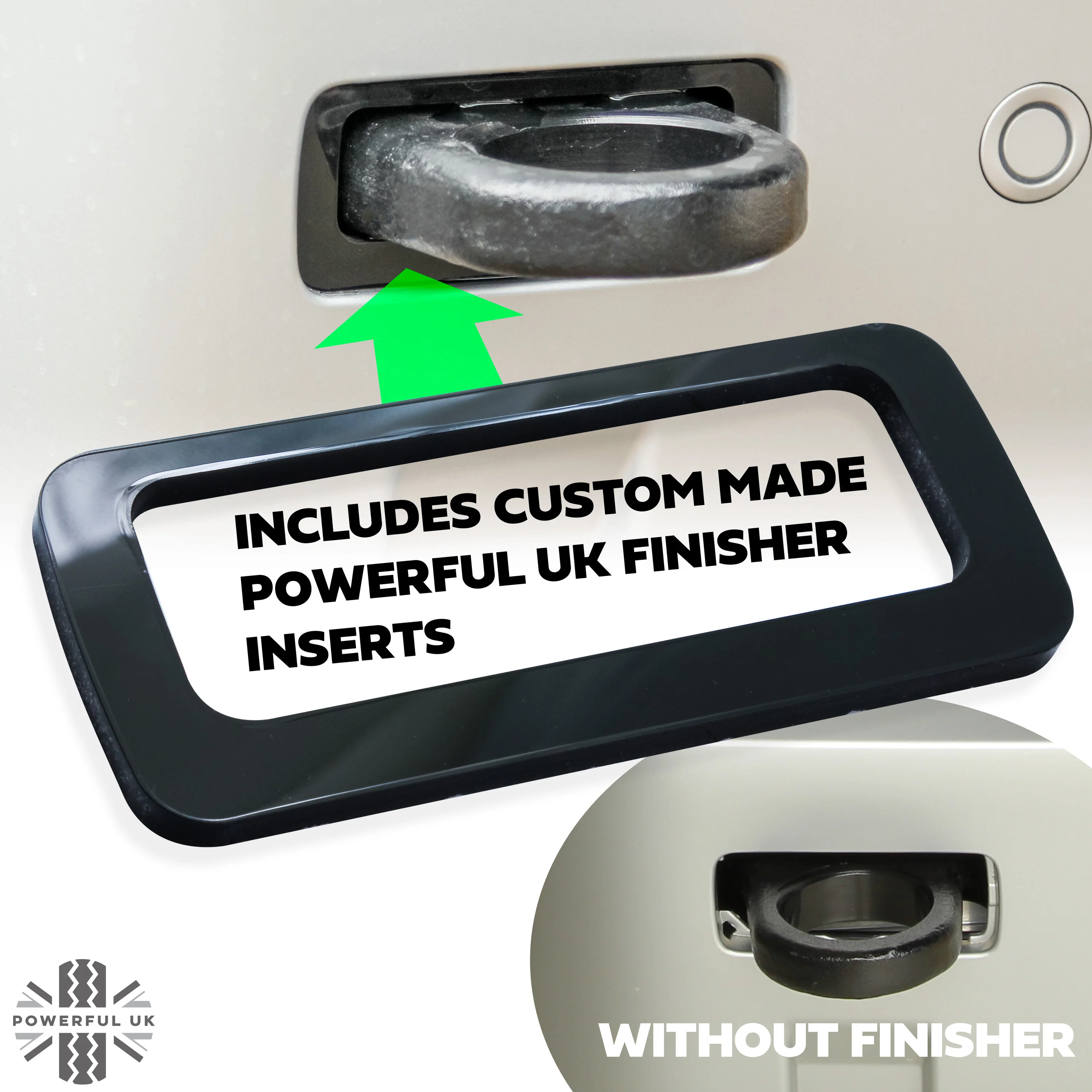 Tow Loop Upgrade Kit - Sunrise Copper Loops + Black Inserts for Land Rover Defender L663 - Image 9