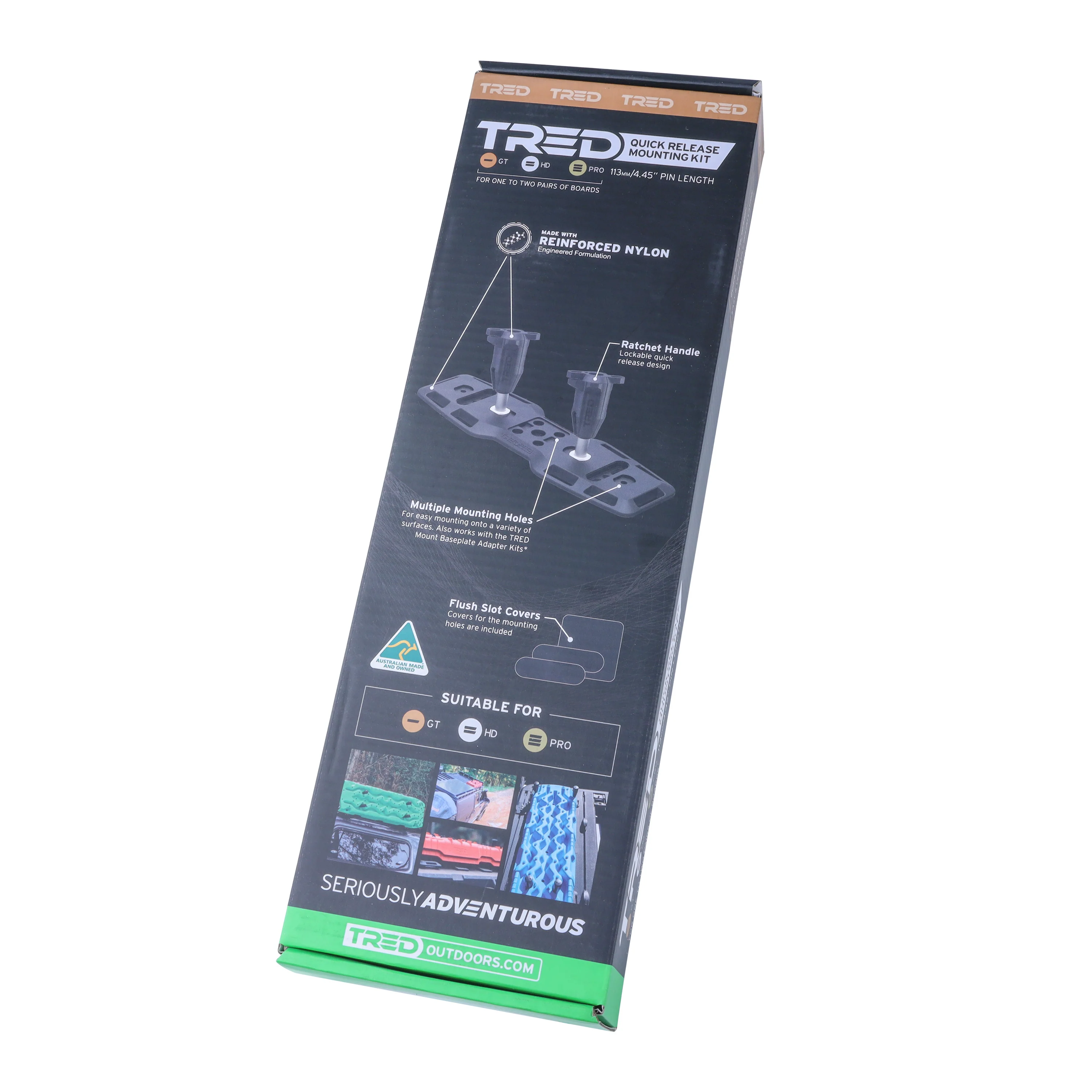 TRED Quick Release Mounting Kit for Recovery Boards - Image 2