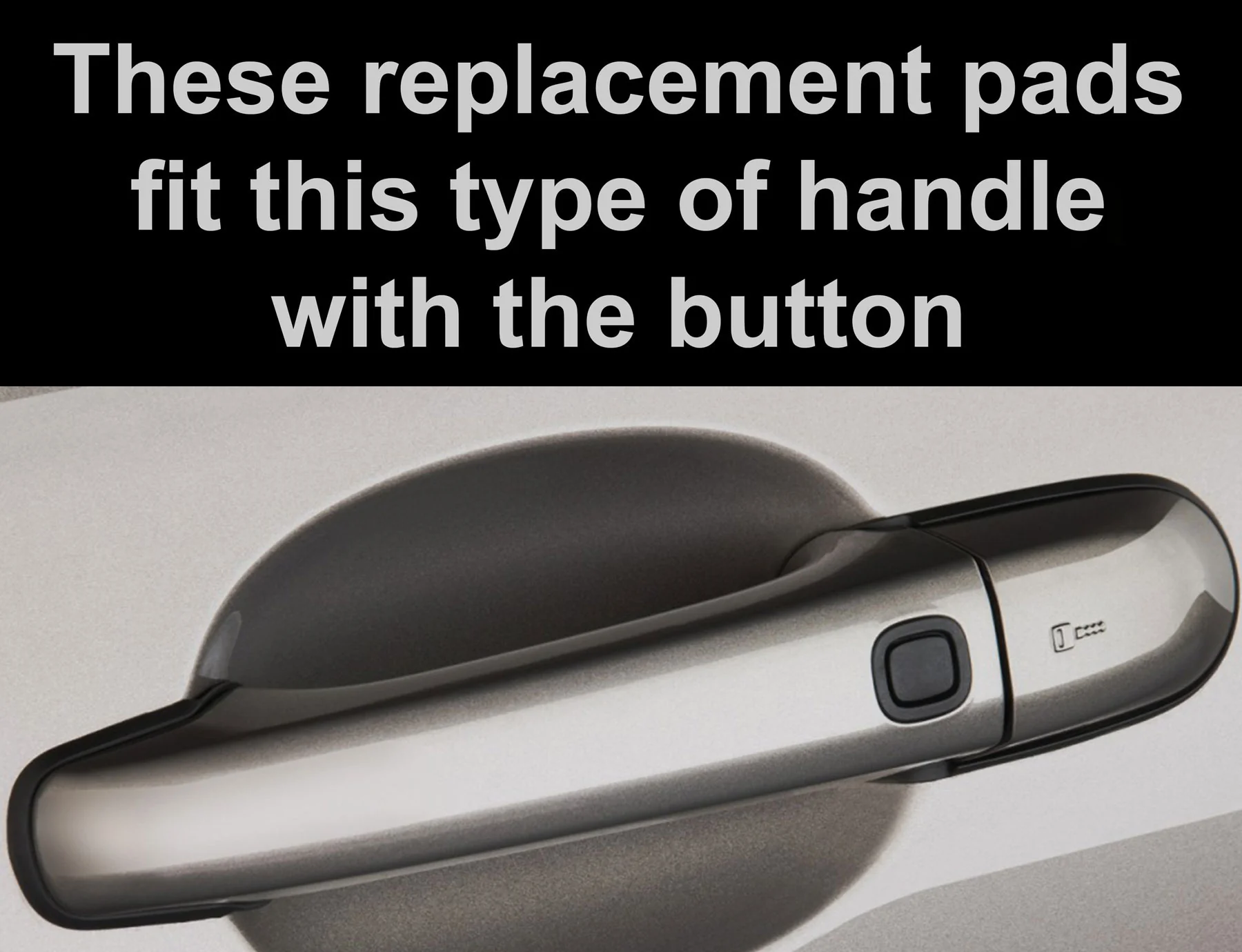 Volvo XC90 Door Handle Rubber Button x2 - Image 4