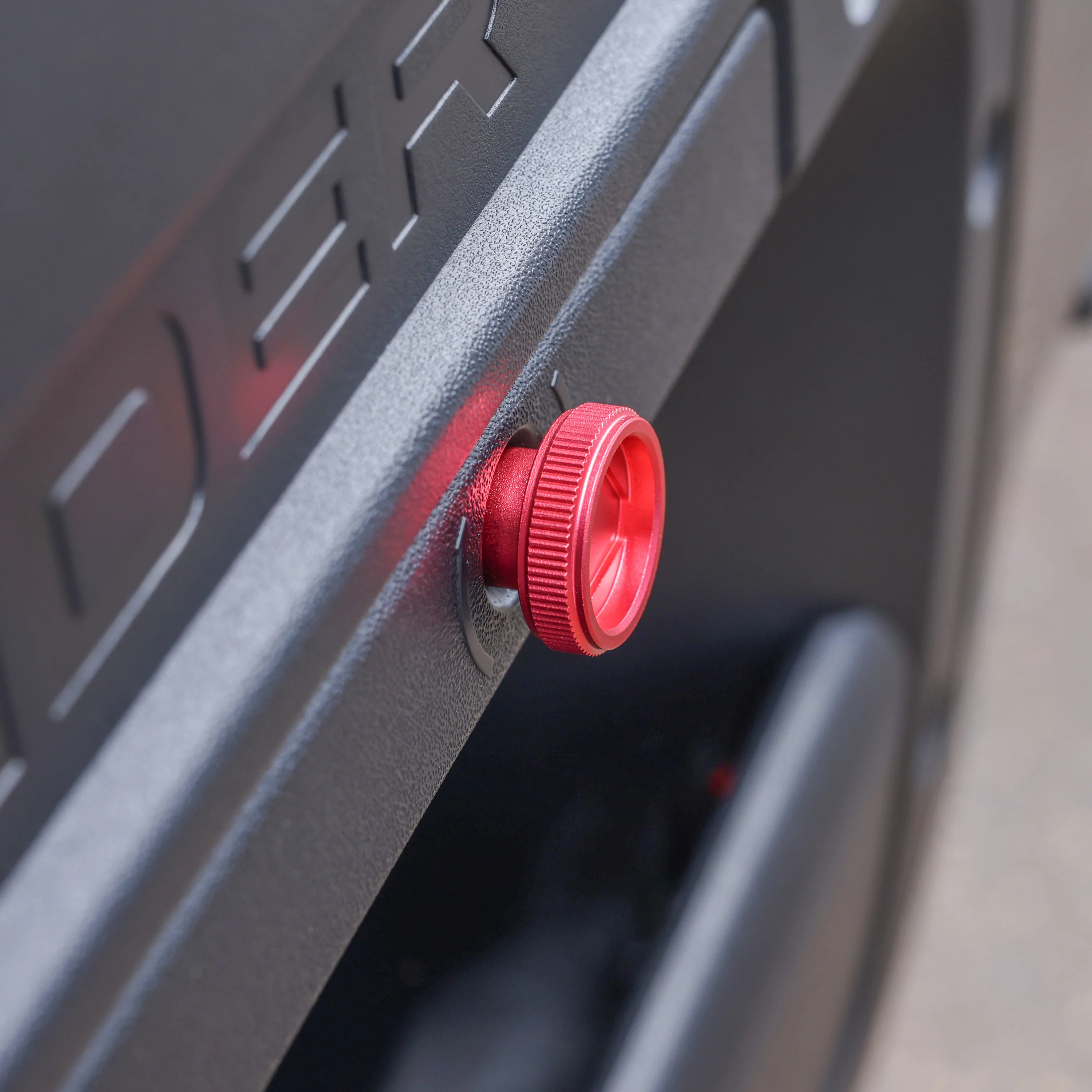 Warning Triangle Hatch Knobs for Land Rover Defender L663 - Red - Image 9