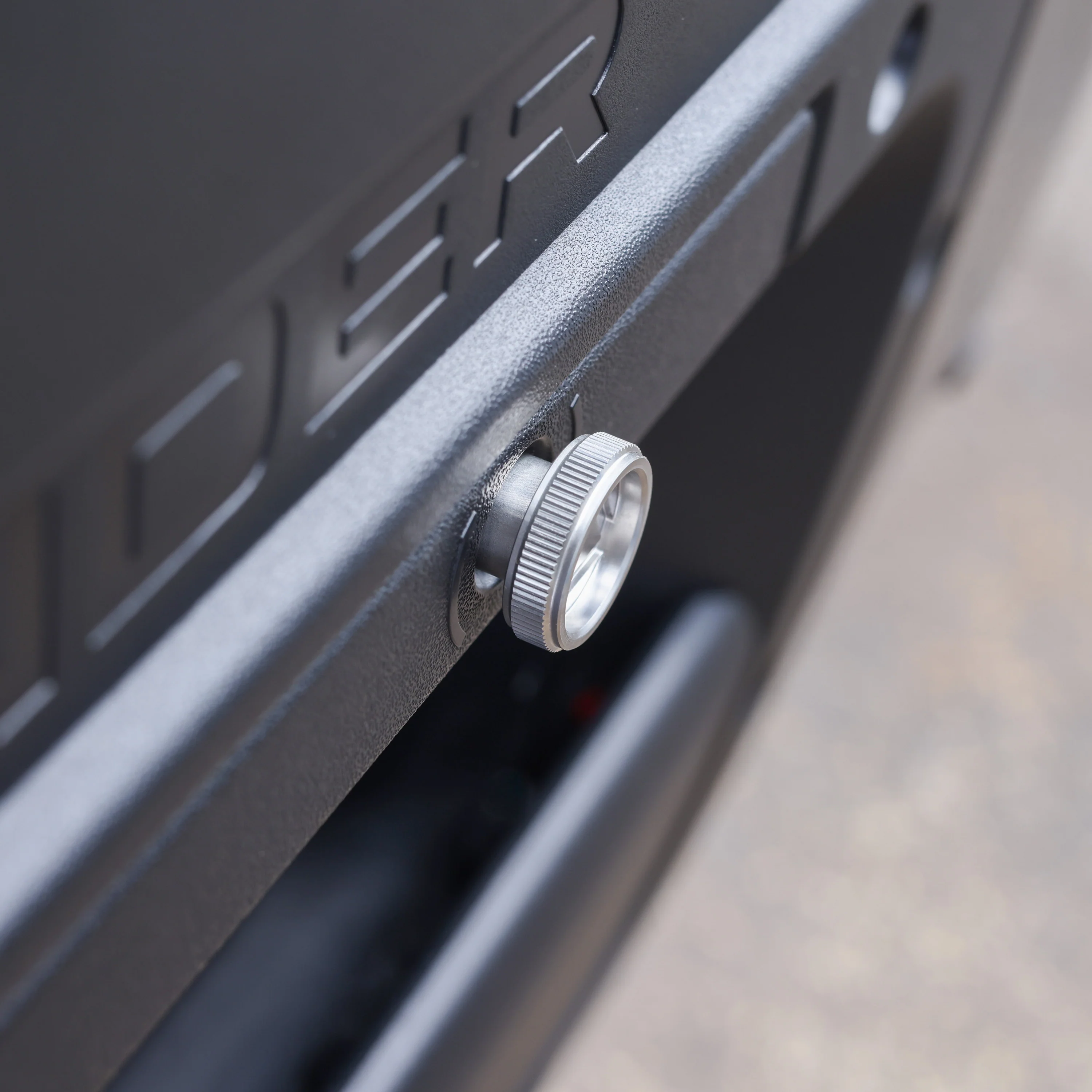 Warning Triangle Hatch Knobs for Land Rover Defender L663 - Silver - Image 8