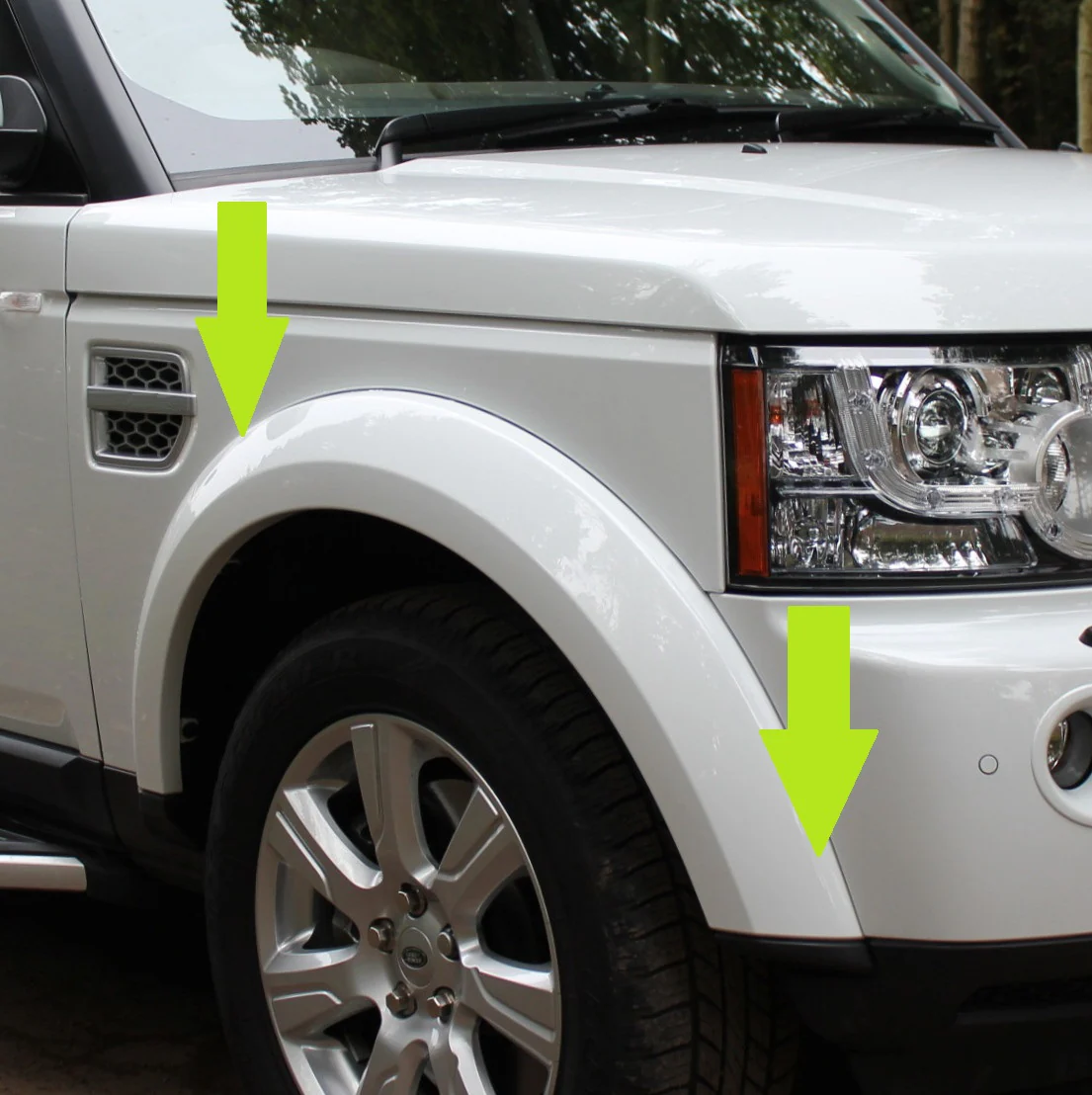 Wheel Arch Trim Front RH - Unpainted - for Land Rover Discovery 4 - Image 2