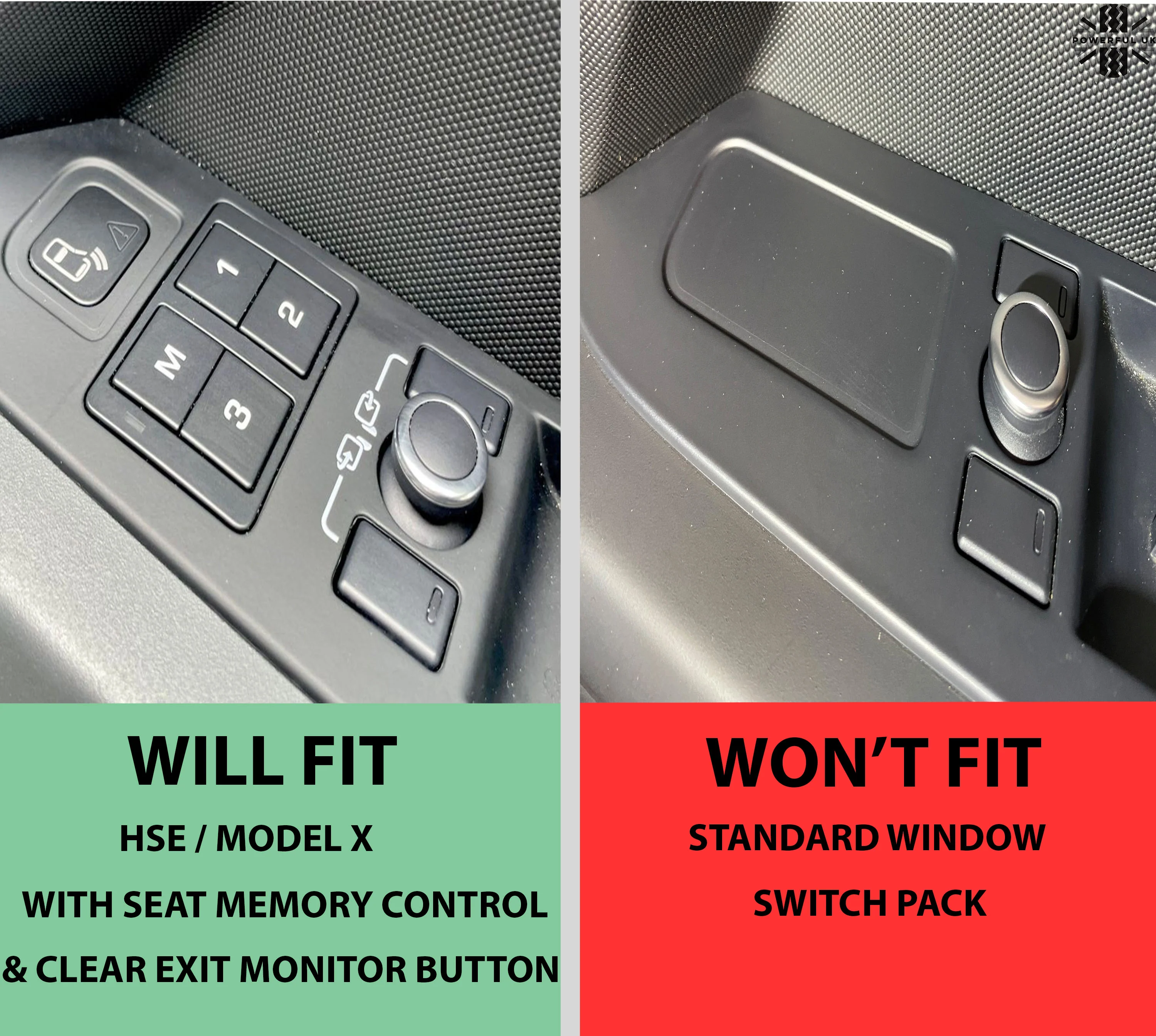 Window Switch Surround Trim - Oak Wood - for Land Rover Defender L663 LHD - Image 7