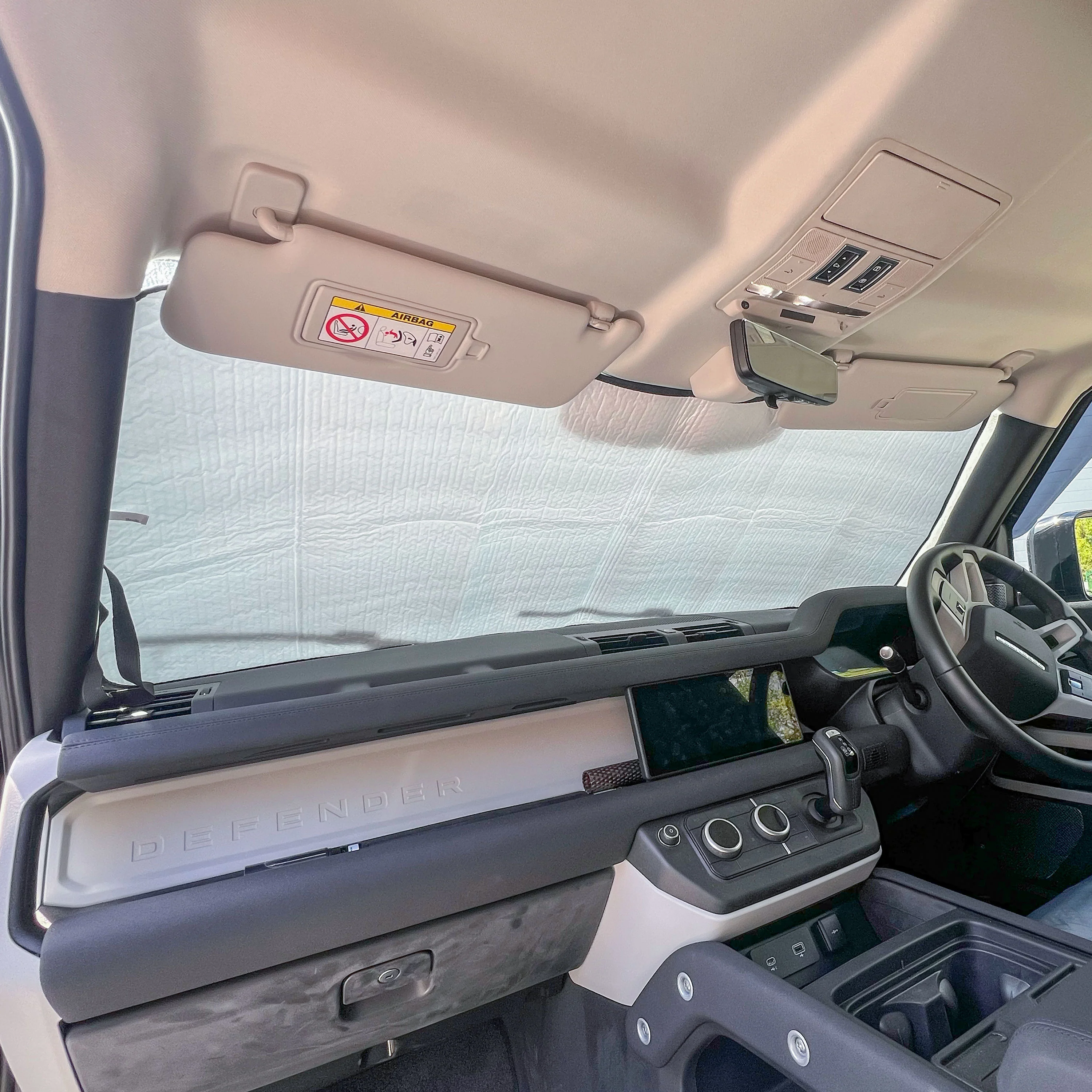 Windscreen Sun Shade for Land Rover Defender L663 - Image 4