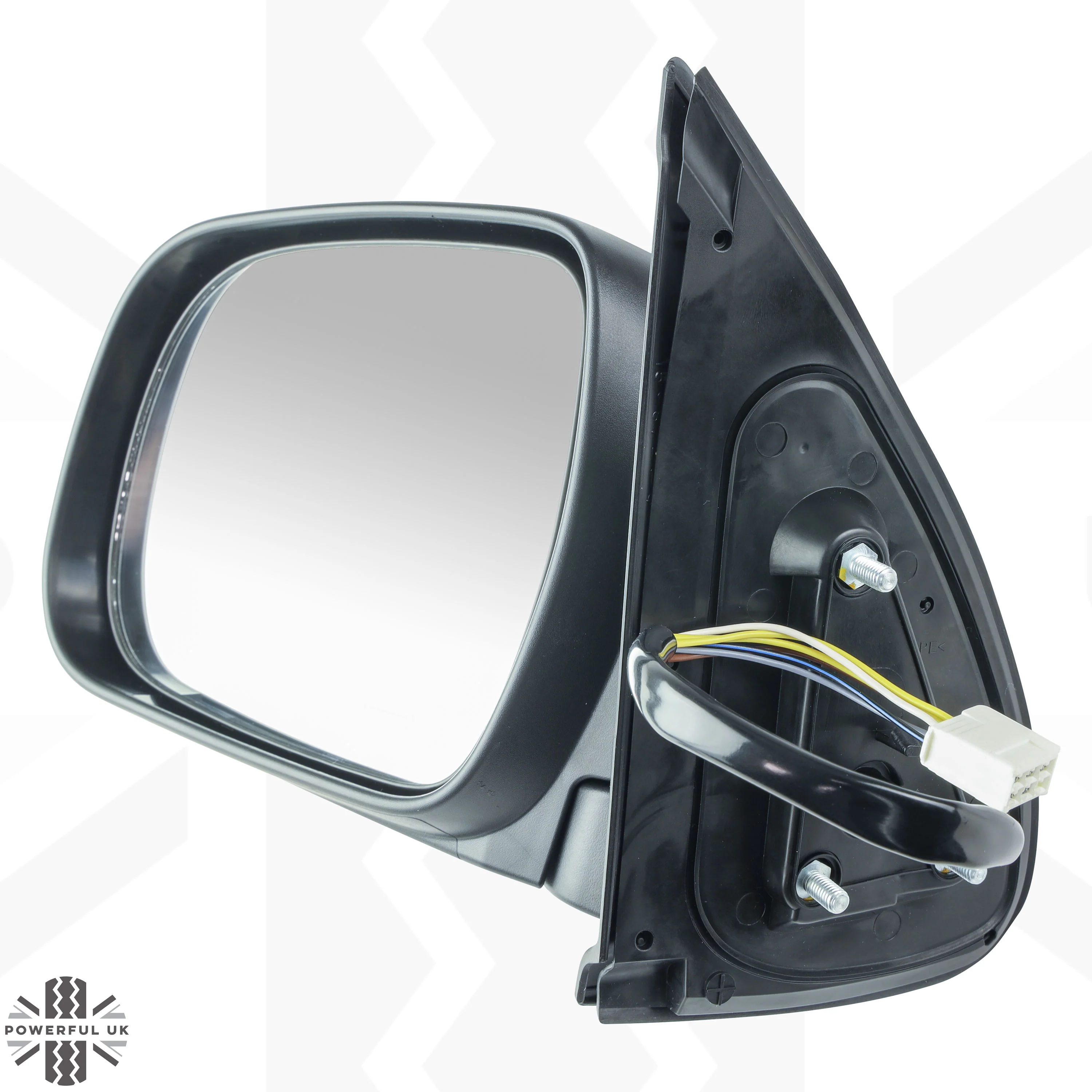 Wing Mirror Assembly - Chrome - LH - for Toyota Hilux Mk6 (WITH power fold) - Image 4