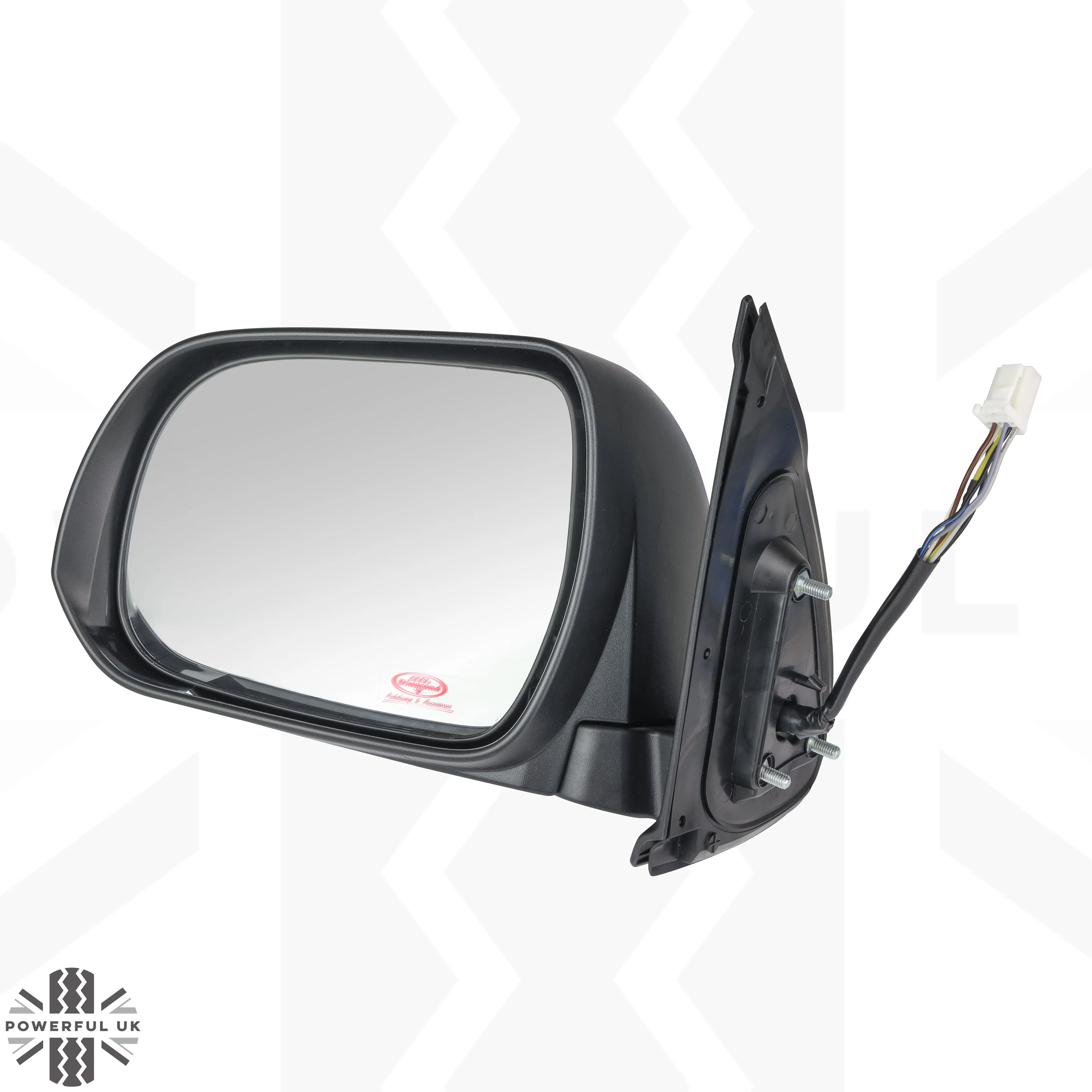 Wing Mirror Assembly - Chrome - LH - for Toyota Hilux Mk7 (2011-15) - Image 4