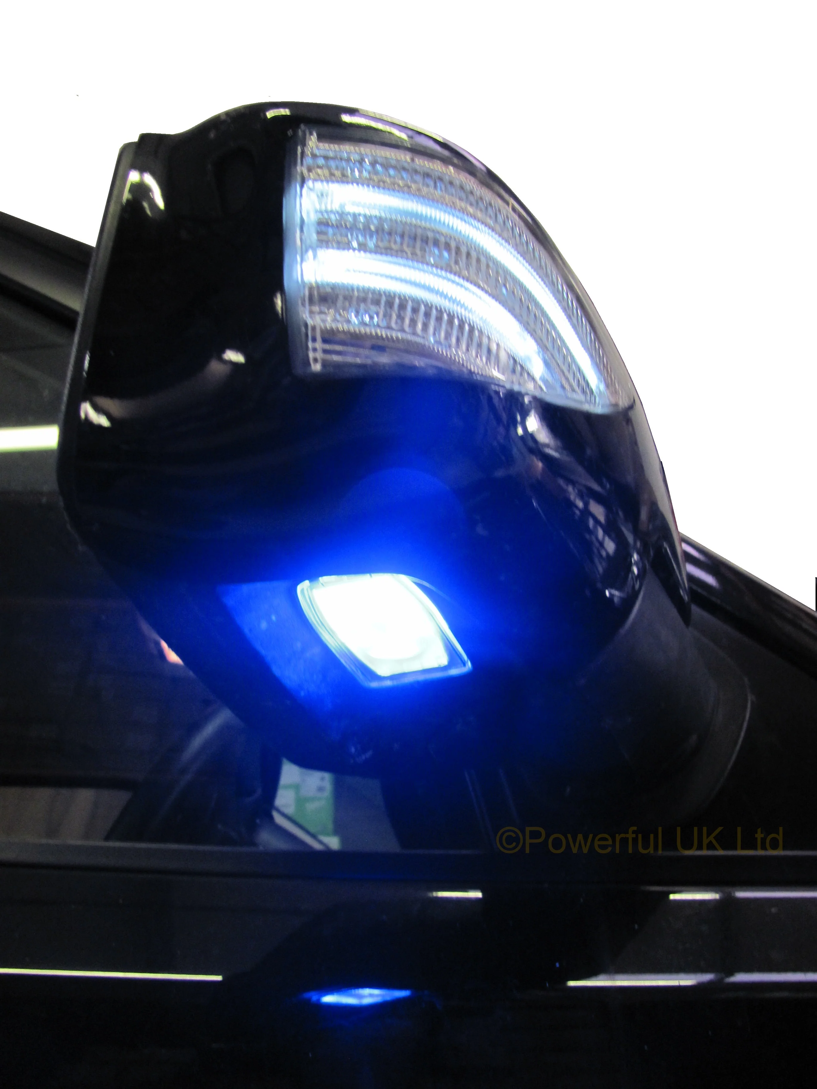 Wing Mirror puddle light BLUE LED bulb for Range Rover Sport L320 - Image 3