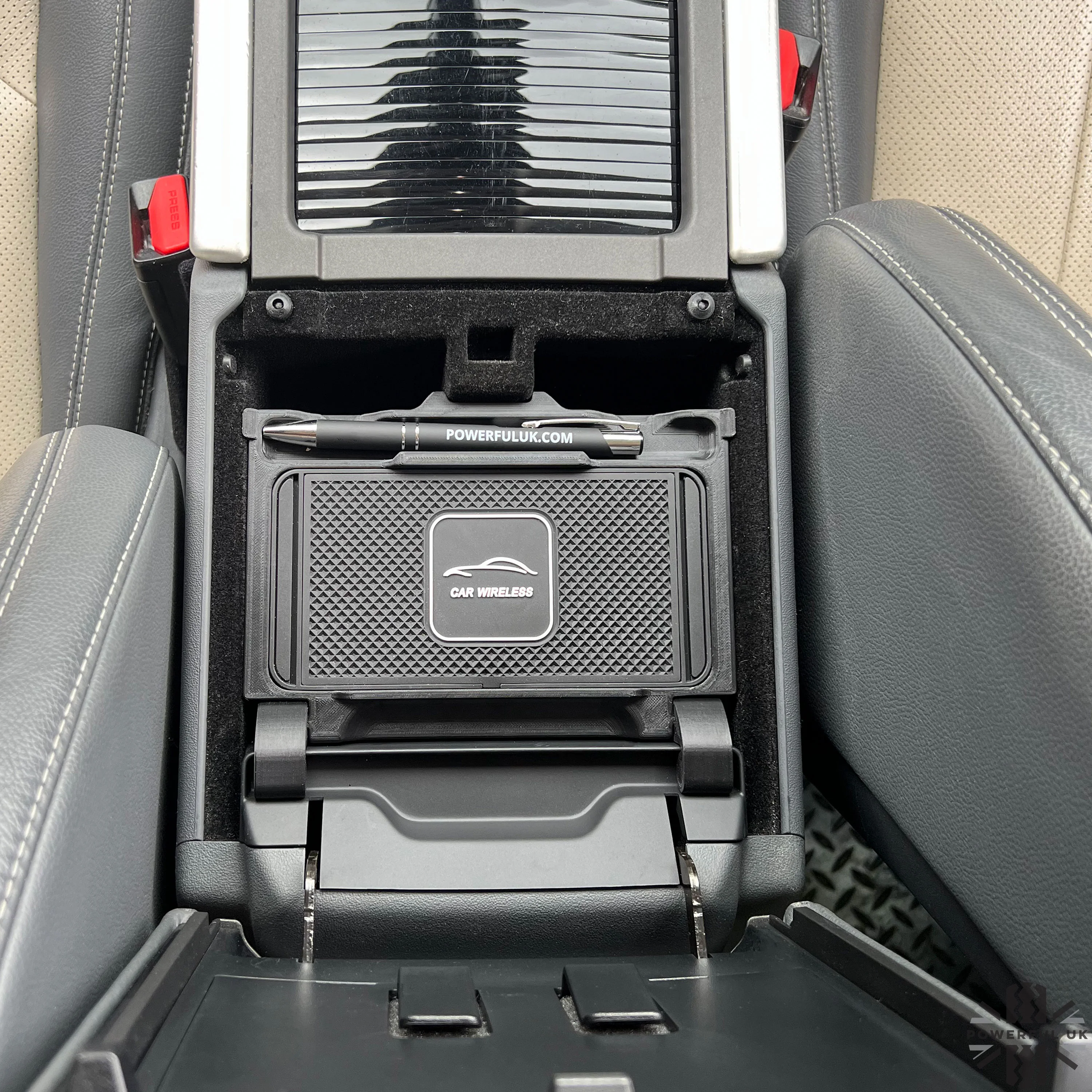 Wireless Charging Tray for Range Rover Evoque 1 - for Late Type Cubby Box - Image 10