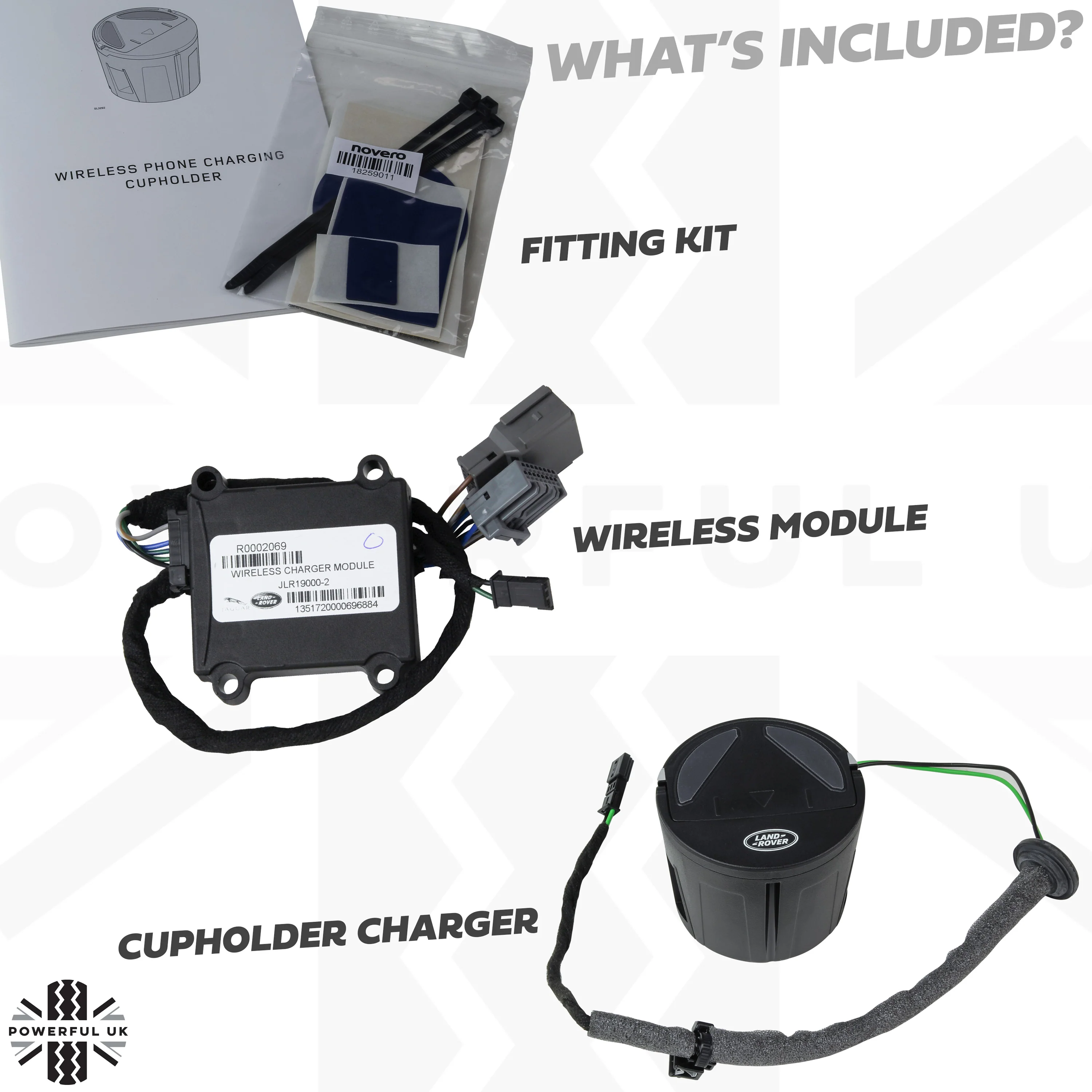 Wireless phone charger - Genuine - for Land Rover Discovery 5  [VPLRV0118] - Image 5