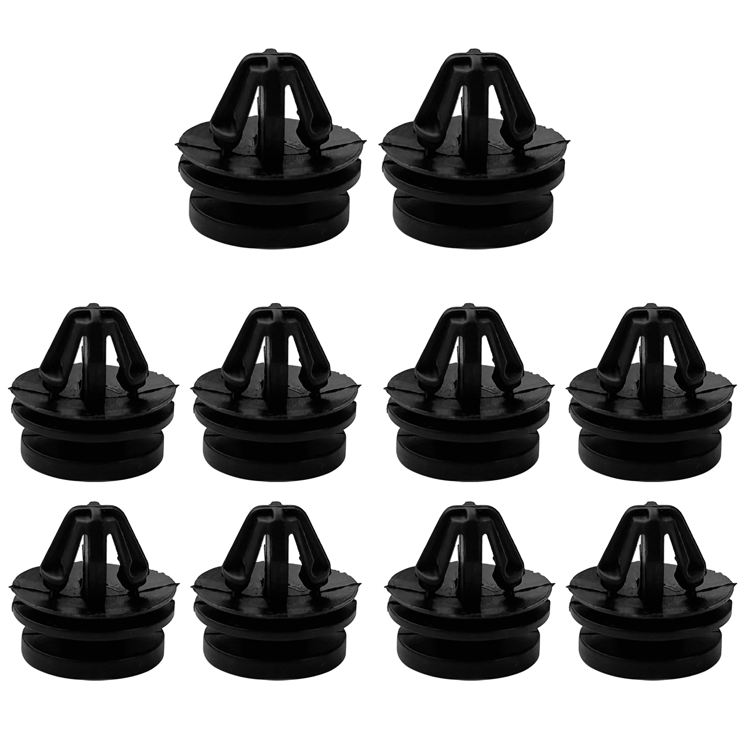x10 Wheel Arch Plastic Trim Clips for Land Rover Discovery 3 / 4 - Image 3